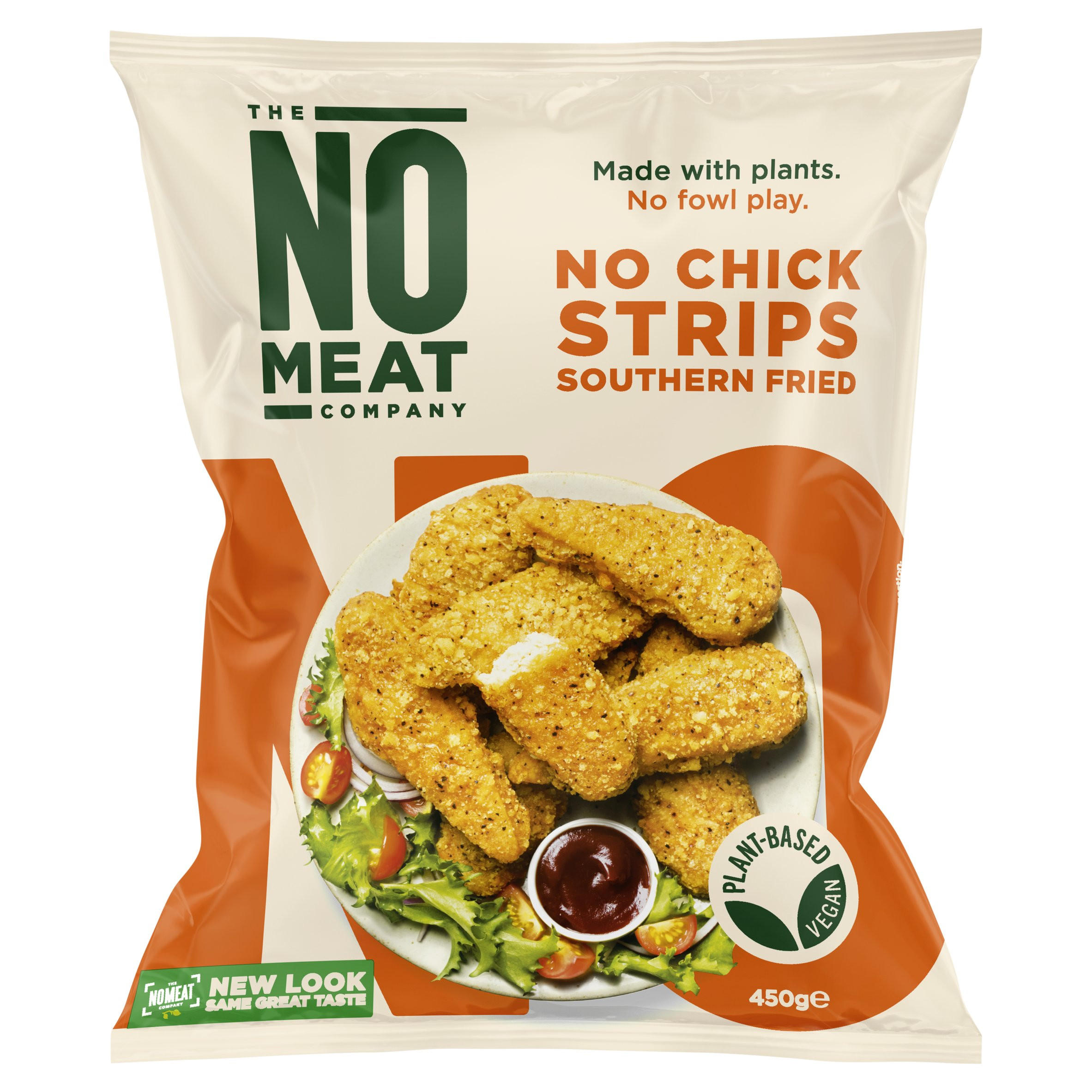 The No Meat Company Southern Fried No Chick Strips 450g