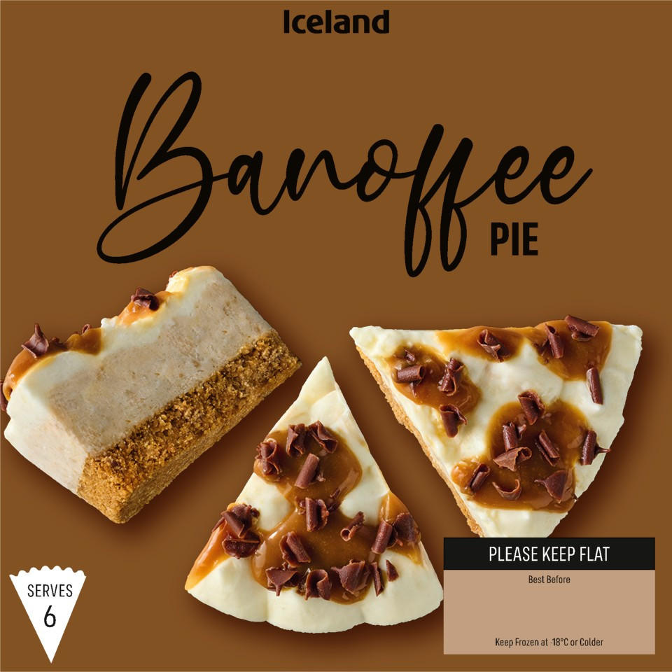 Iceland Banoffee Pie 500g
