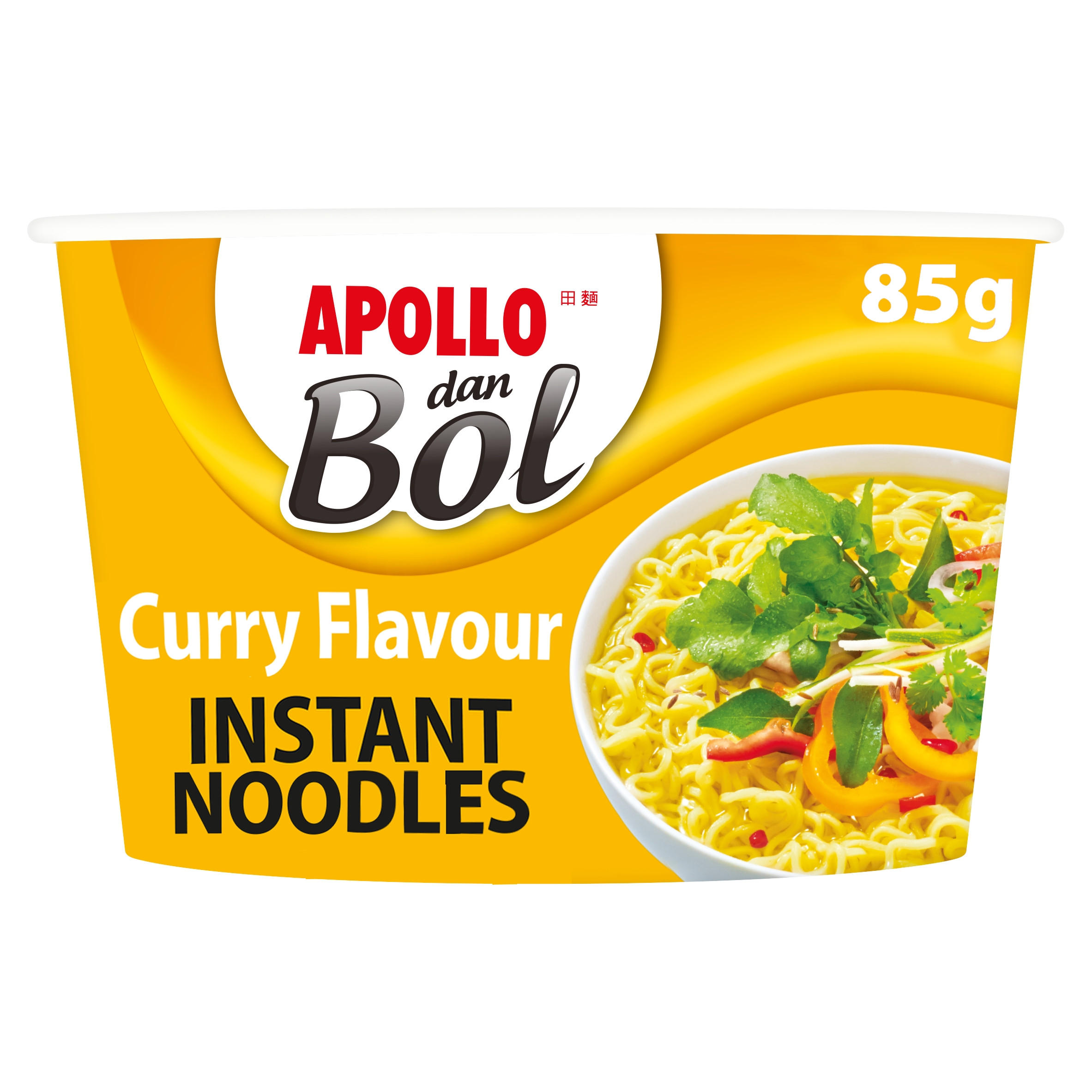 Apollo Dan Bol Curry Flavour Instant Noodles 85g