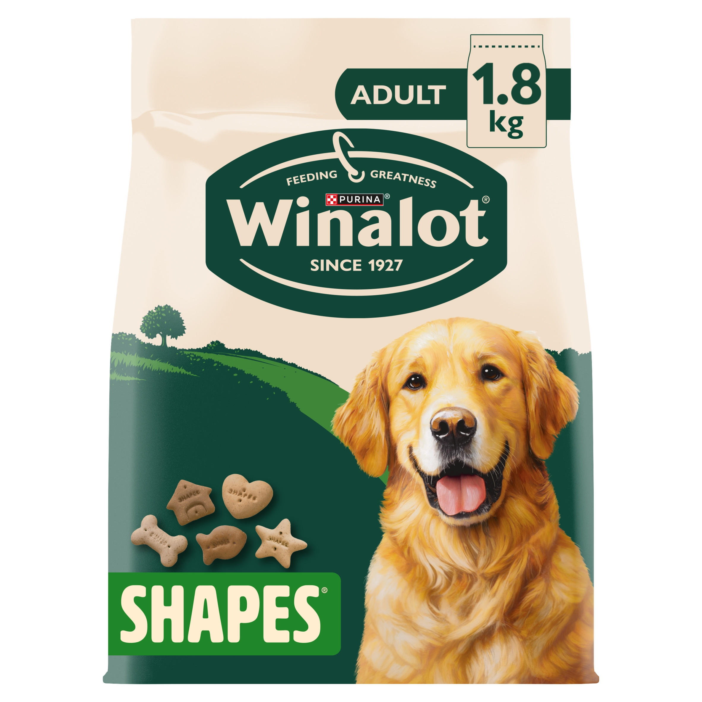 WINALOT Shapes Dog Biscuits 1.8kg