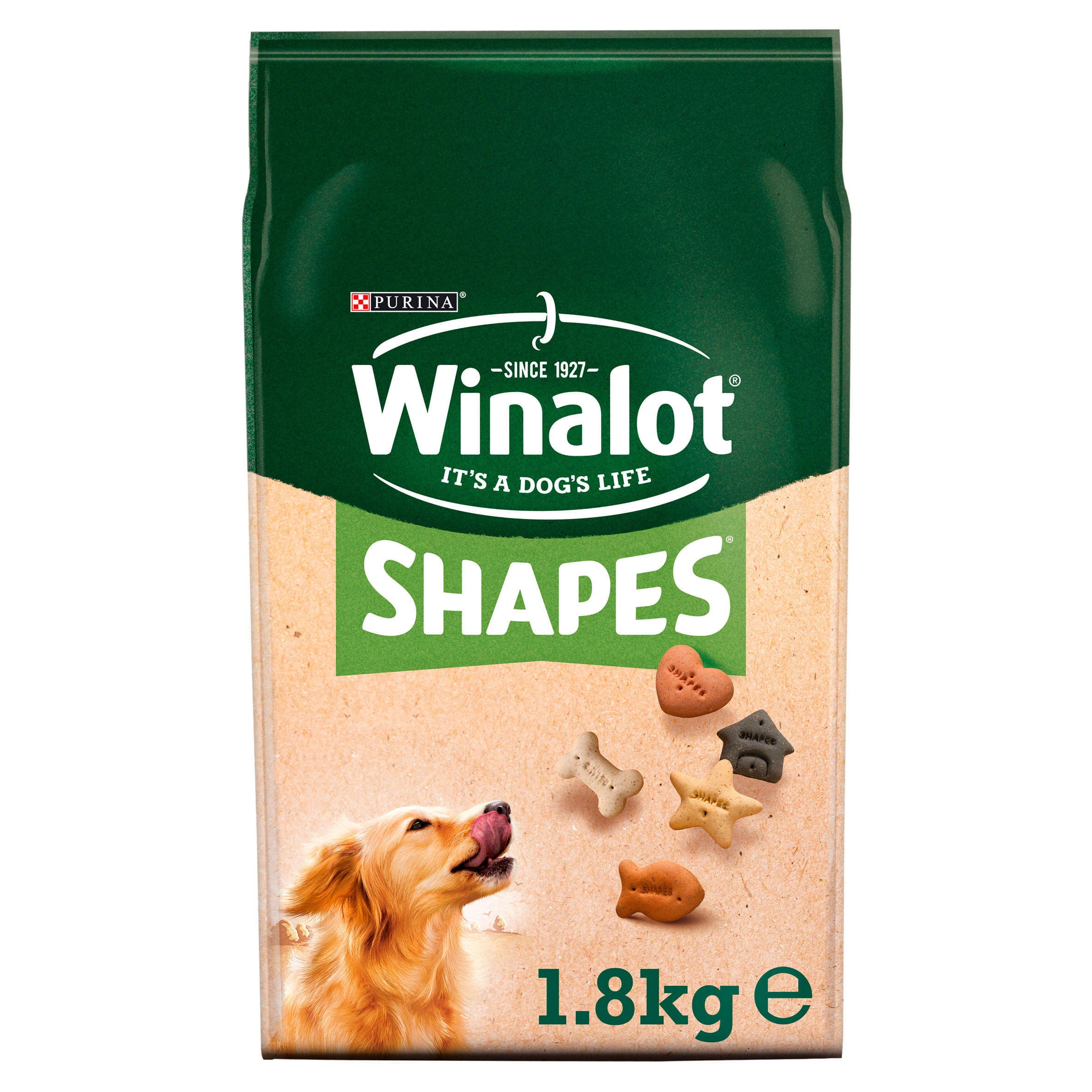 WINALOT Shapes Dog Biscuits 1.8kg