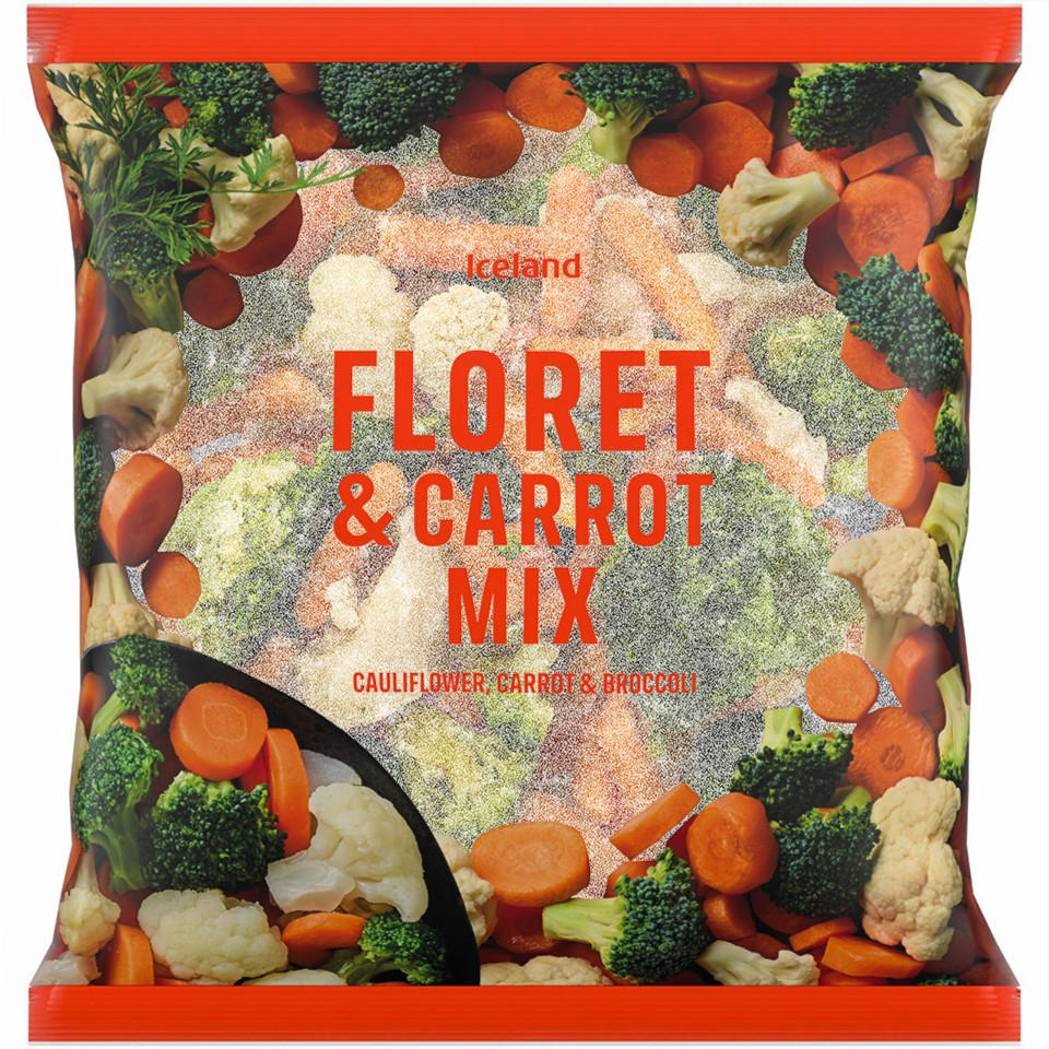 Iceland Floret and Carrot Mix 750g