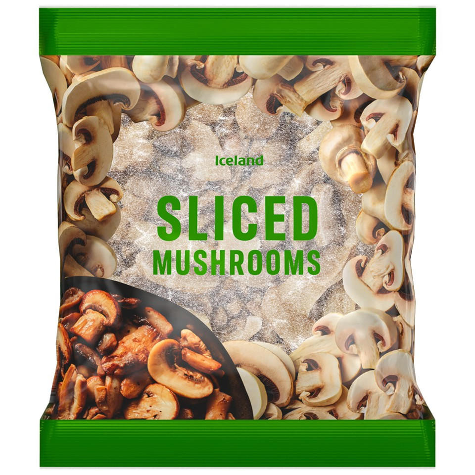 Iceland Sliced Mushrooms 500g