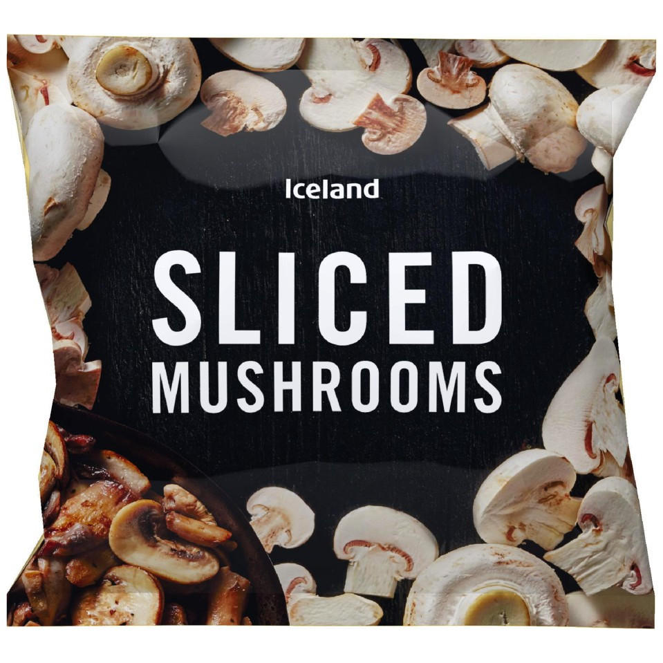 Iceland Sliced Mushrooms 500g