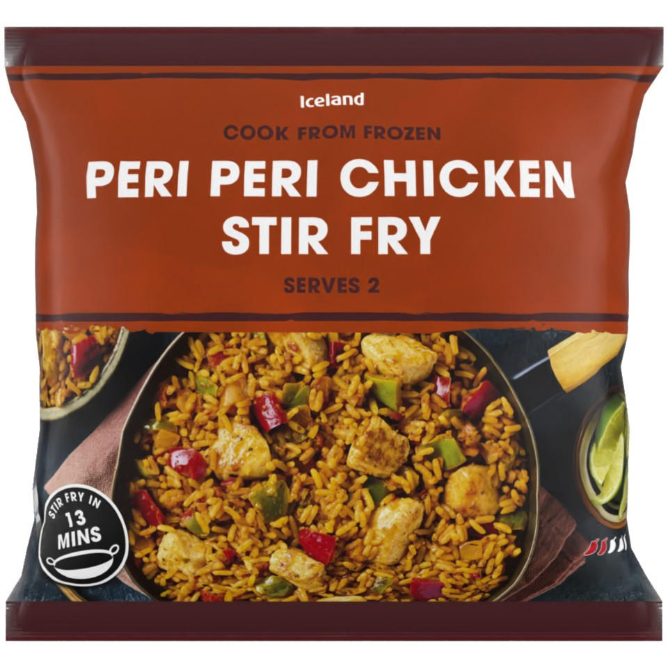 Iceland Peri Peri Chicken Stir Fry 750g