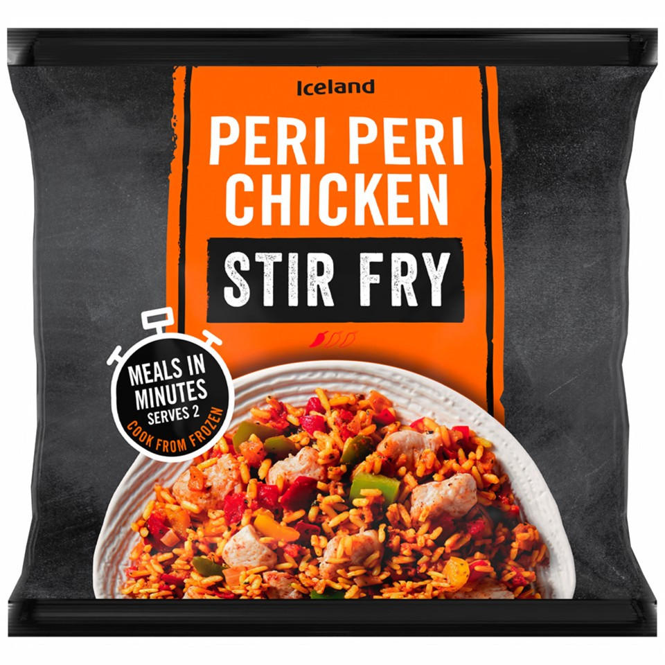 Iceland Peri Peri Chicken Stir Fry 750g