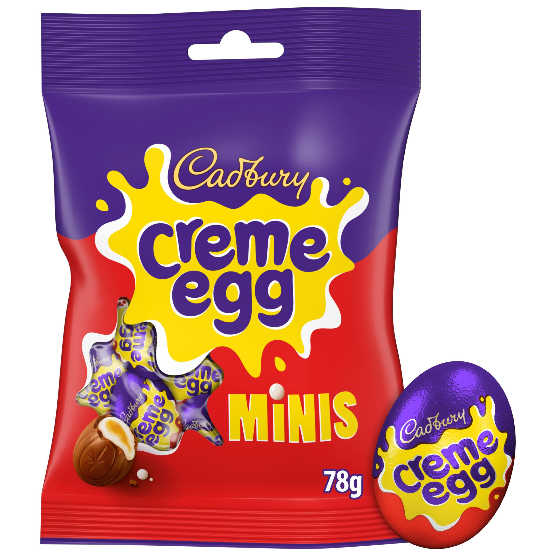 Cadbury Creme Egg Minis Chocolate Bag 78 g