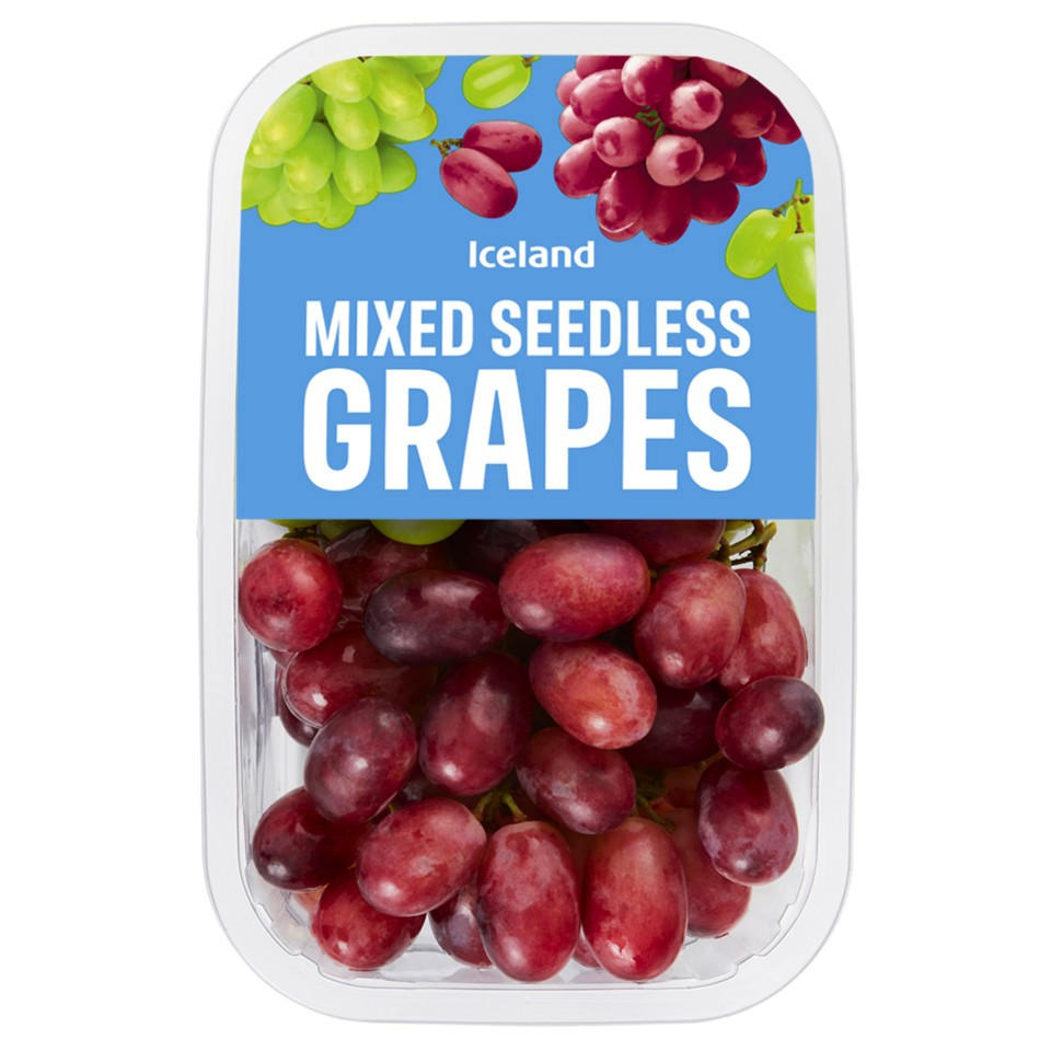 Iceland Mixed Seedless Grapes 400g