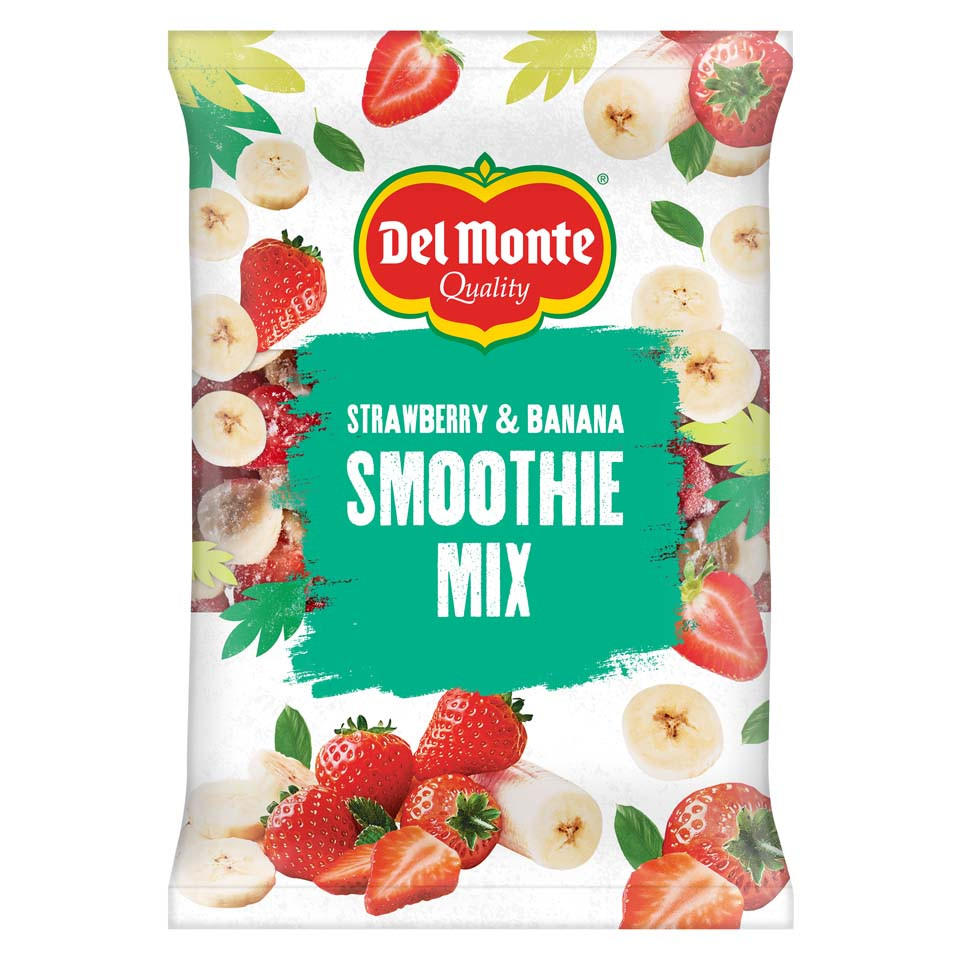 Del Monte Strawberry and Banana Smoothie Mix 500g