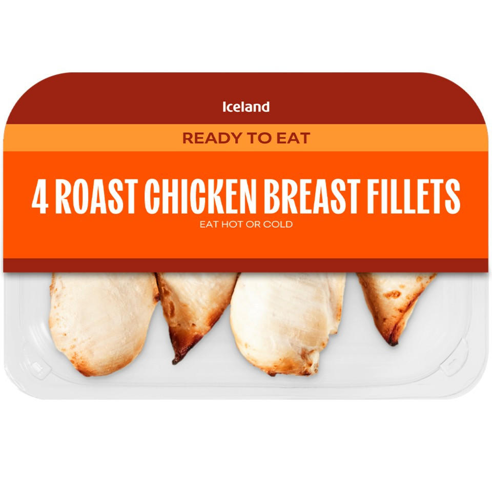 Iceland Roast Chicken Breast Fillets 385g