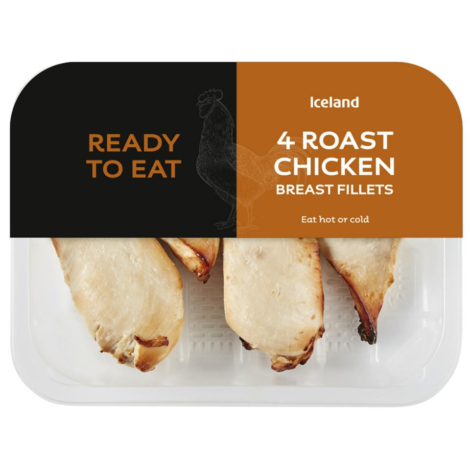 Iceland Roast Chicken Breast Fillets 385g