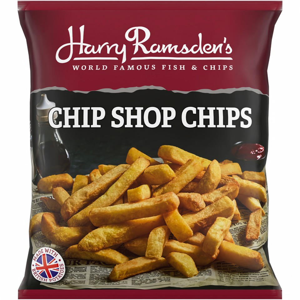 Harry Ramsdens Chip Shop Chips 1kg