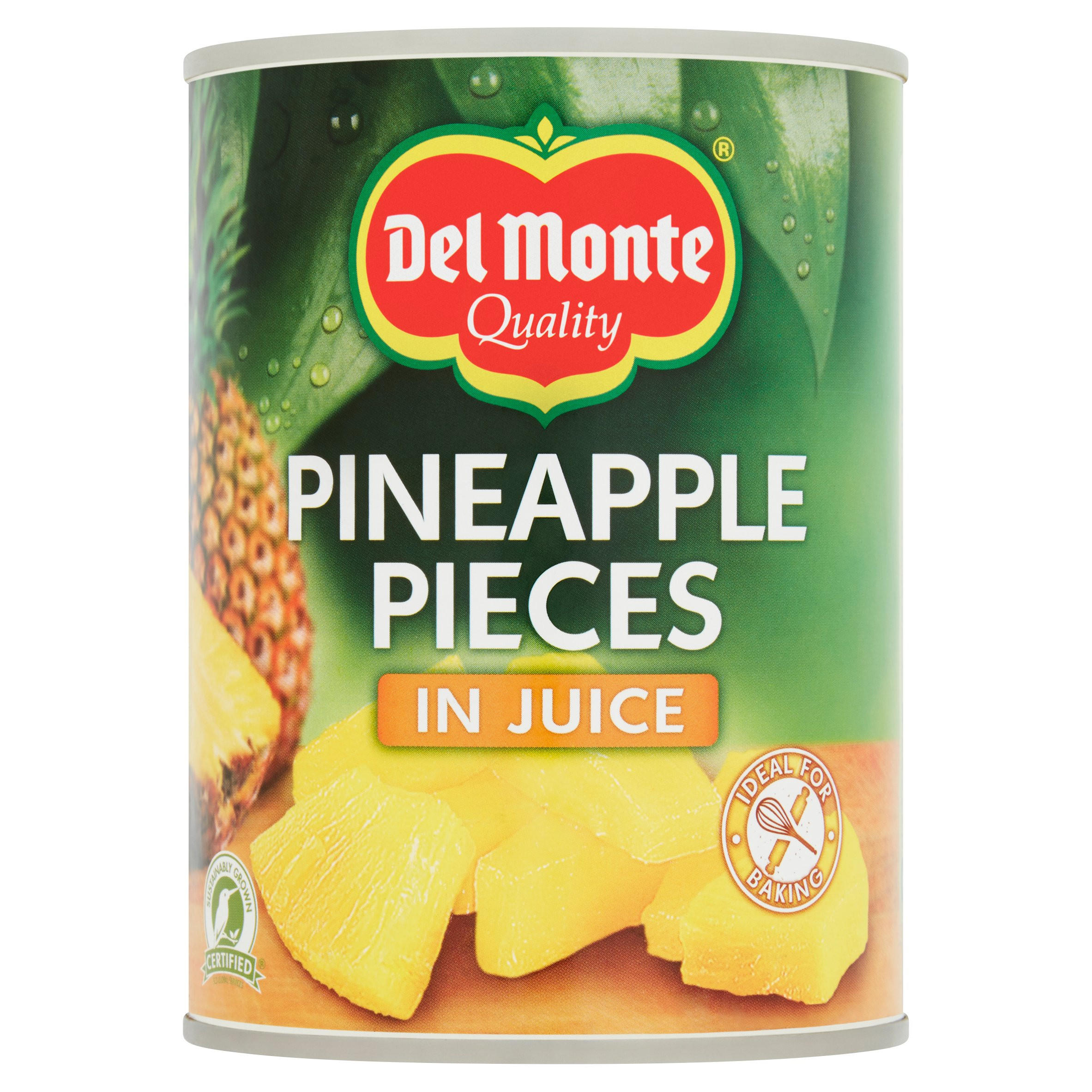Del Monte Pineapple Pieces in Juice 565g