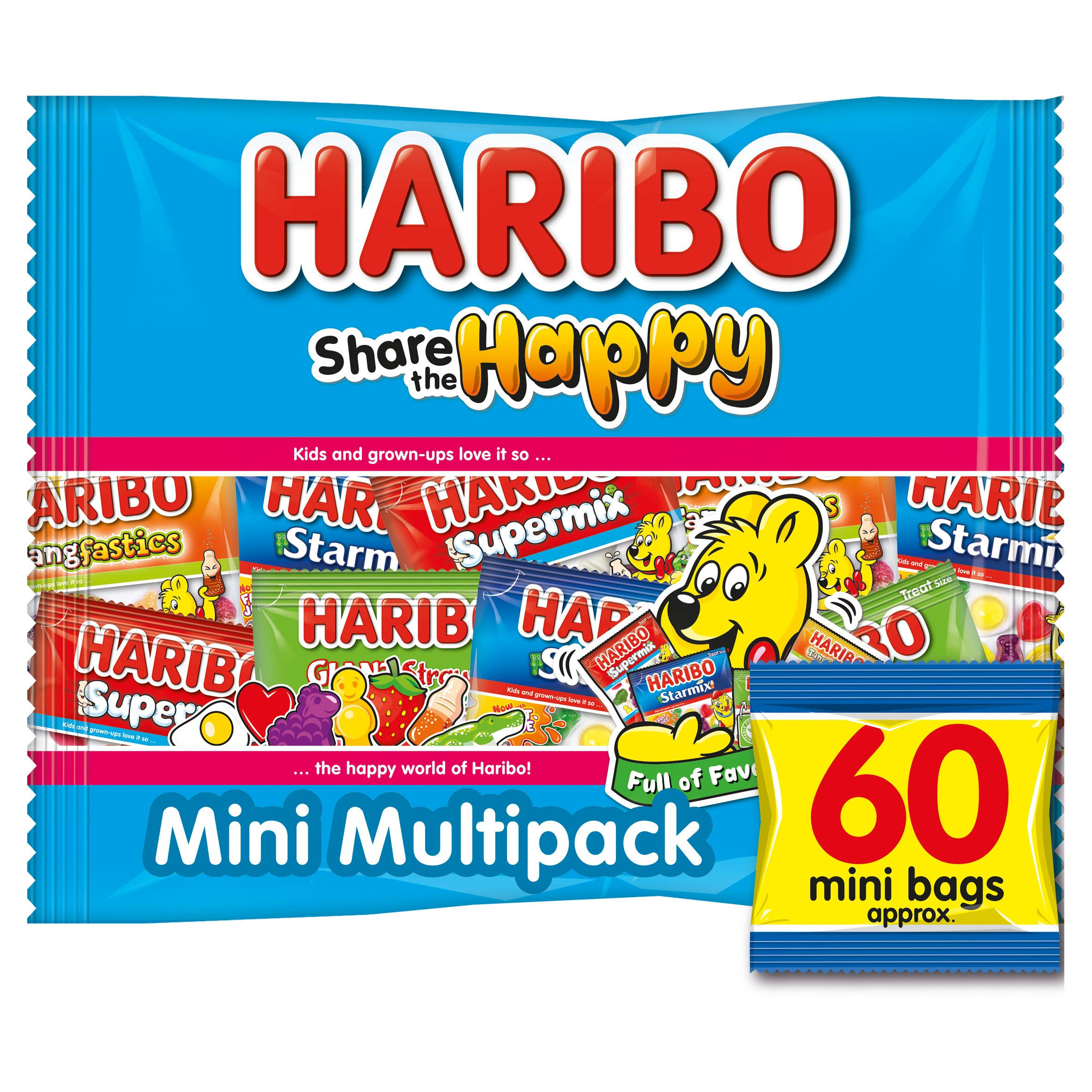 HARIBO Share the Happy Multipack Bag 960g