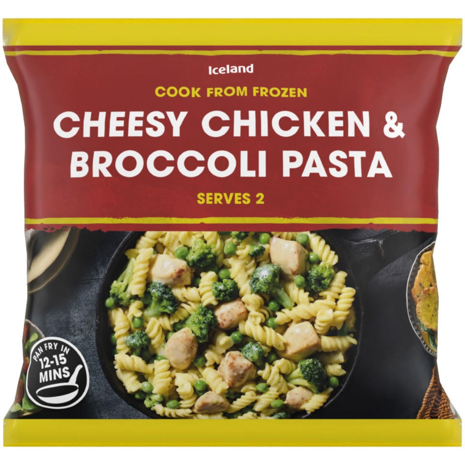 Iceland Cheesy Chicken & Broccoli Pasta 750g