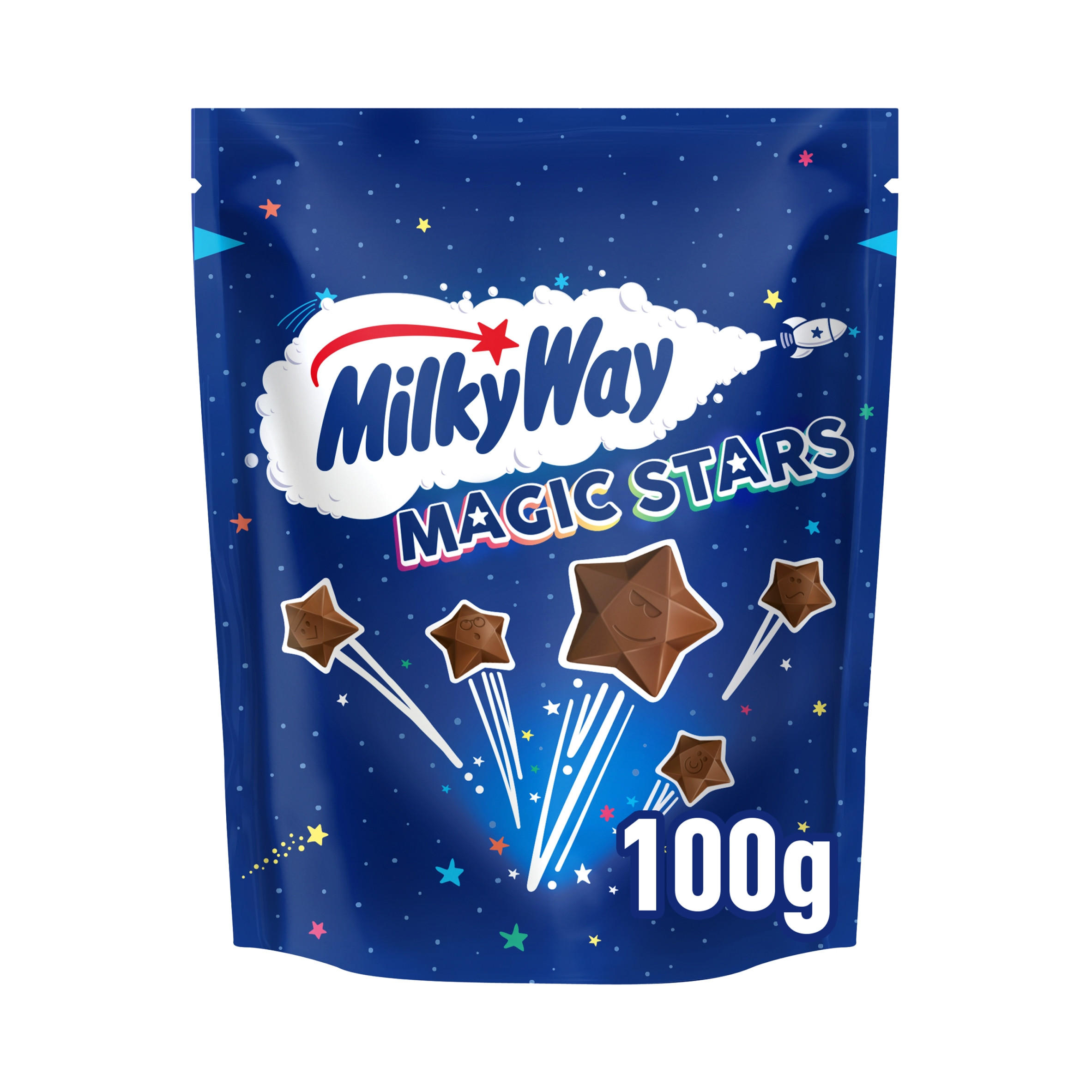 Milky Way Magic Stars Milk Chocolate Bag 100g