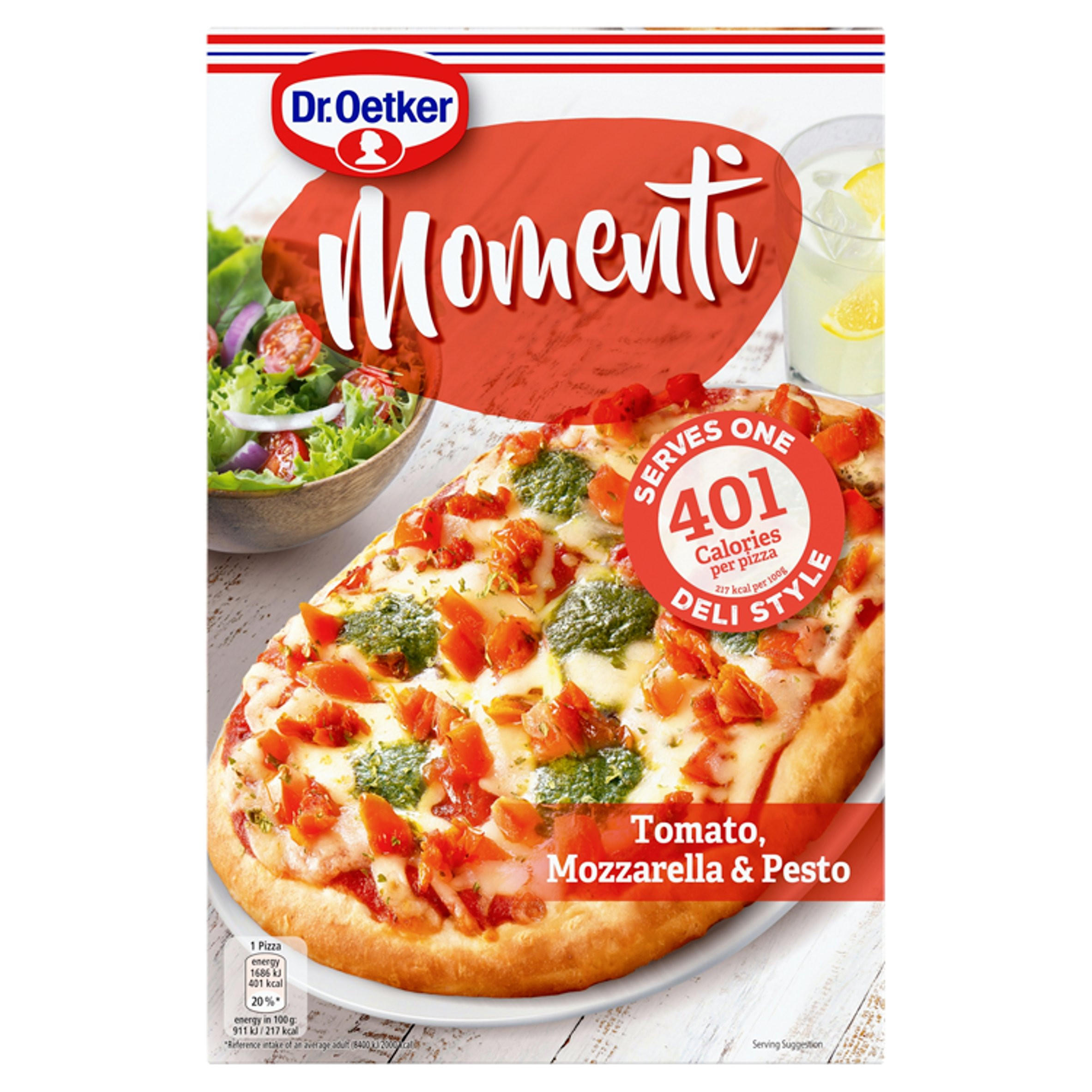 Dr. Oetker Momenti Tomato, Mozzarella & Pesto 185g