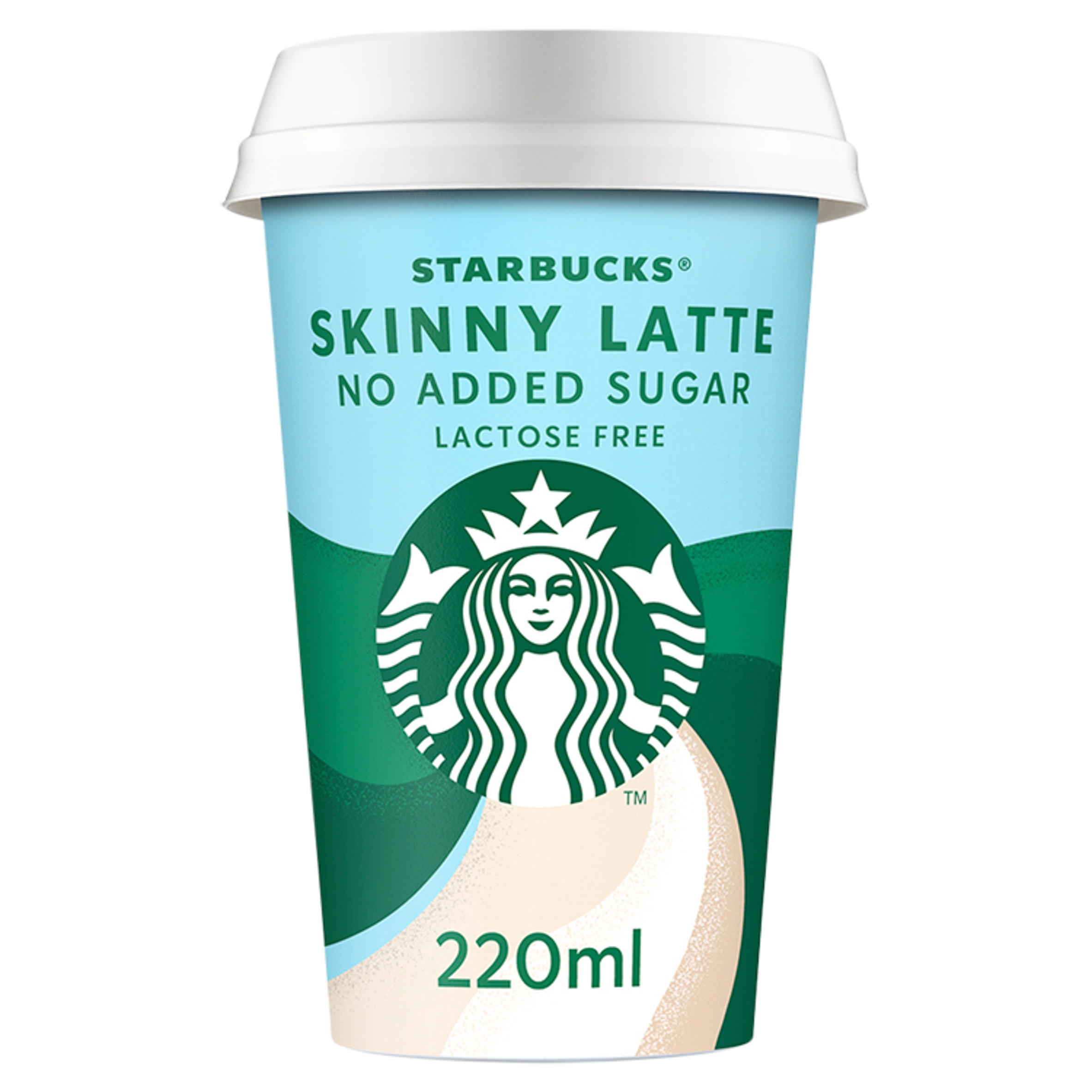Starbucks Skinny Latte Lactose Free Iced Coffee 220ml