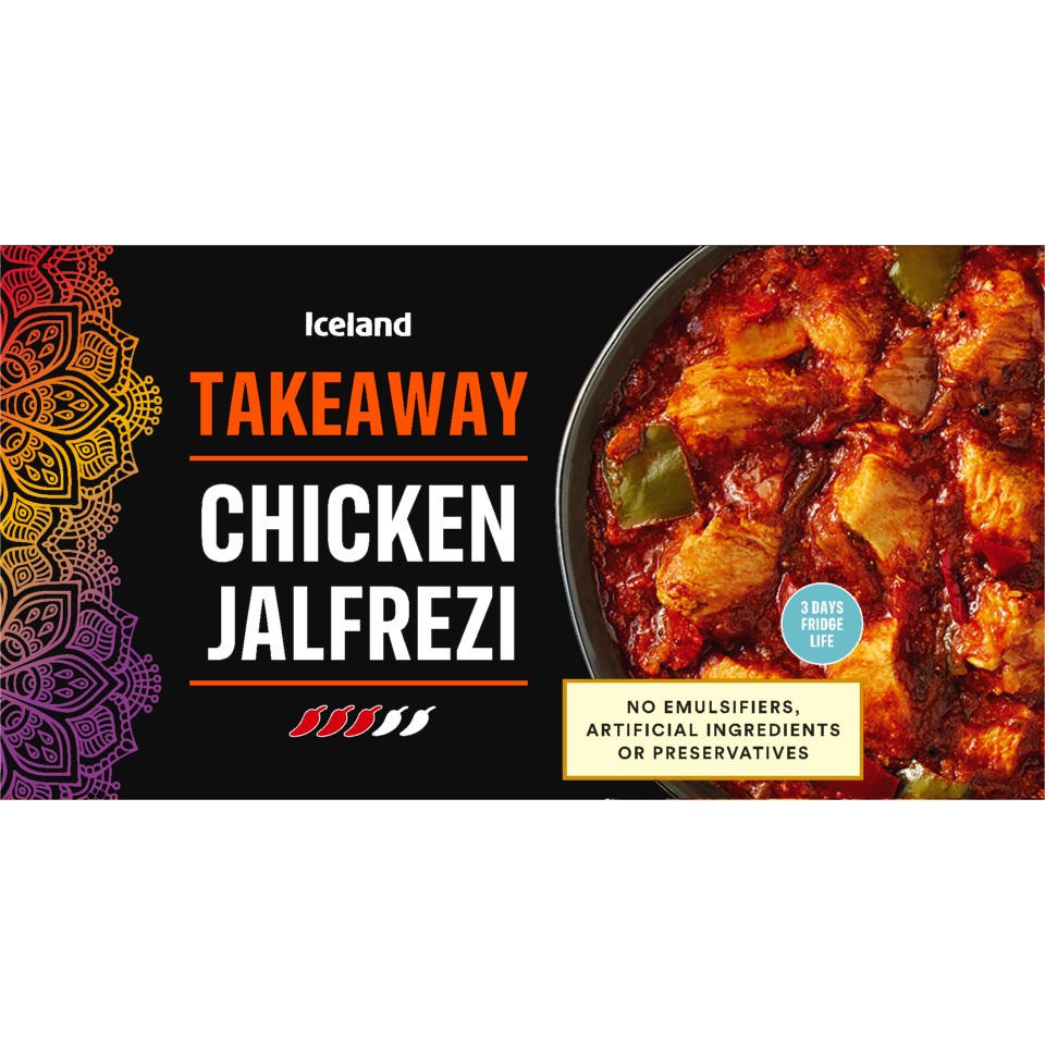 Iceland Takeaway Chicken Jalfrezi 375g