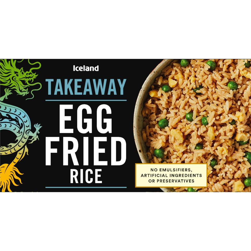 Iceland Egg Fried Rice 350g