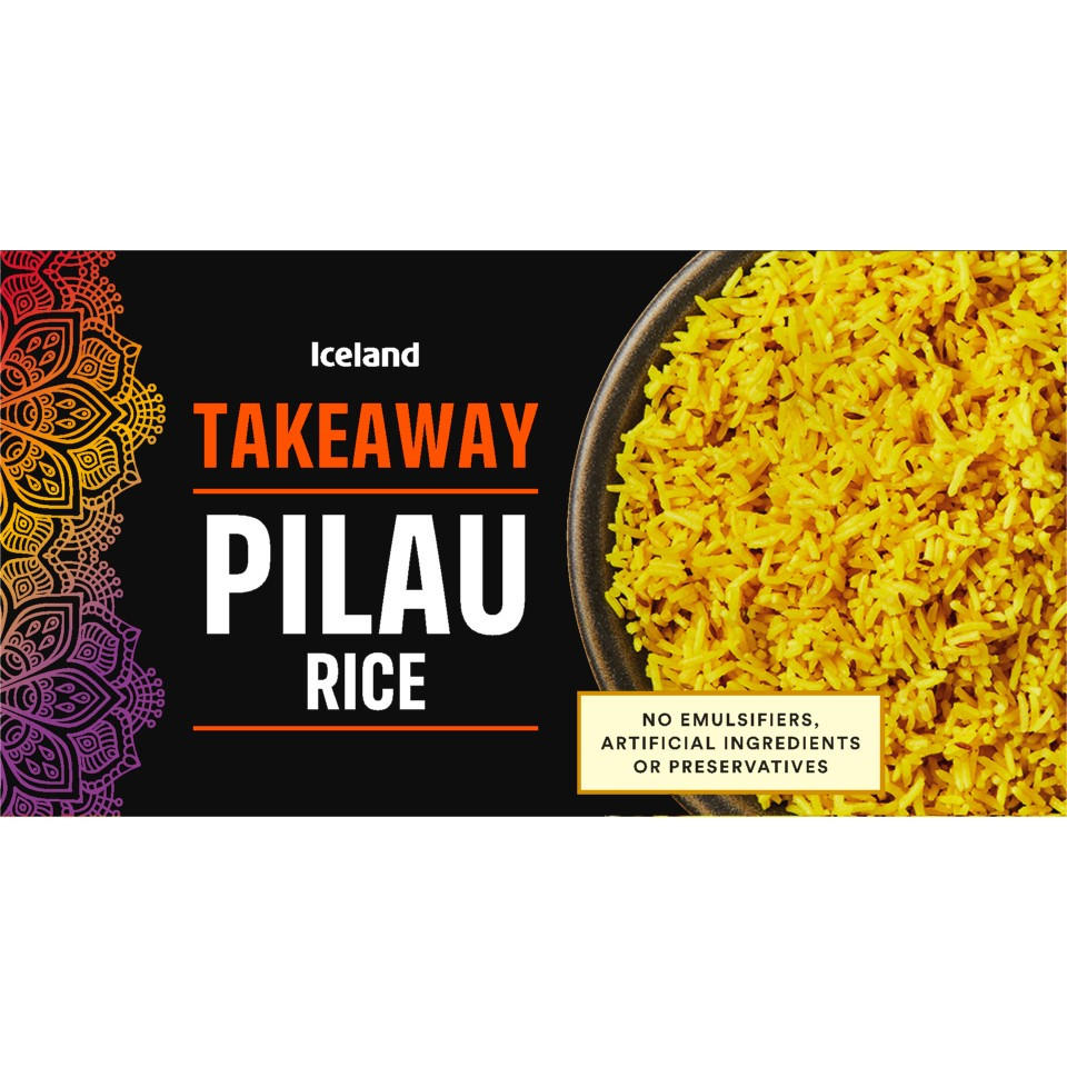 Iceland Takeaway Pilau Rice 350g