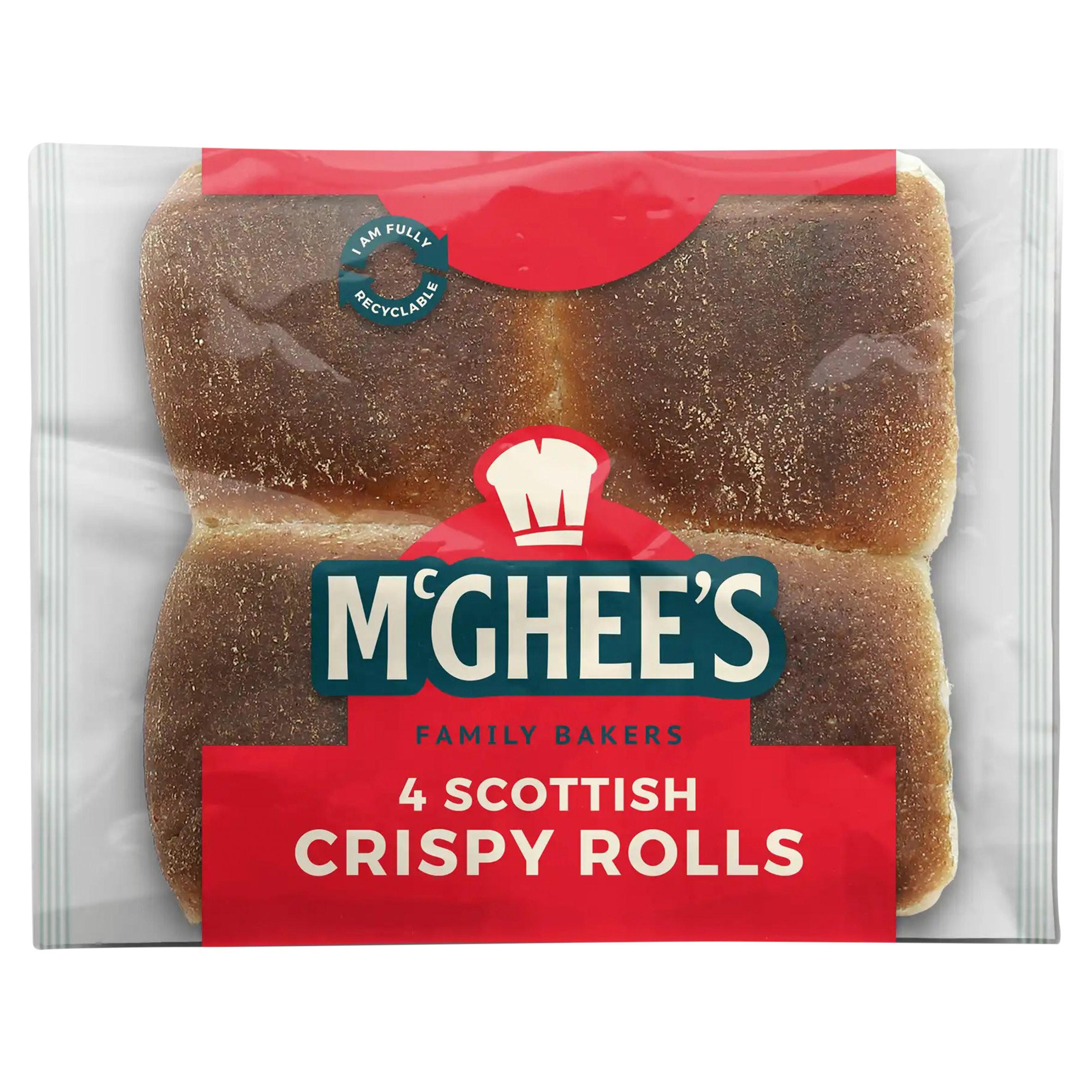 McGhee's 4 Scottish Crispy Rolls