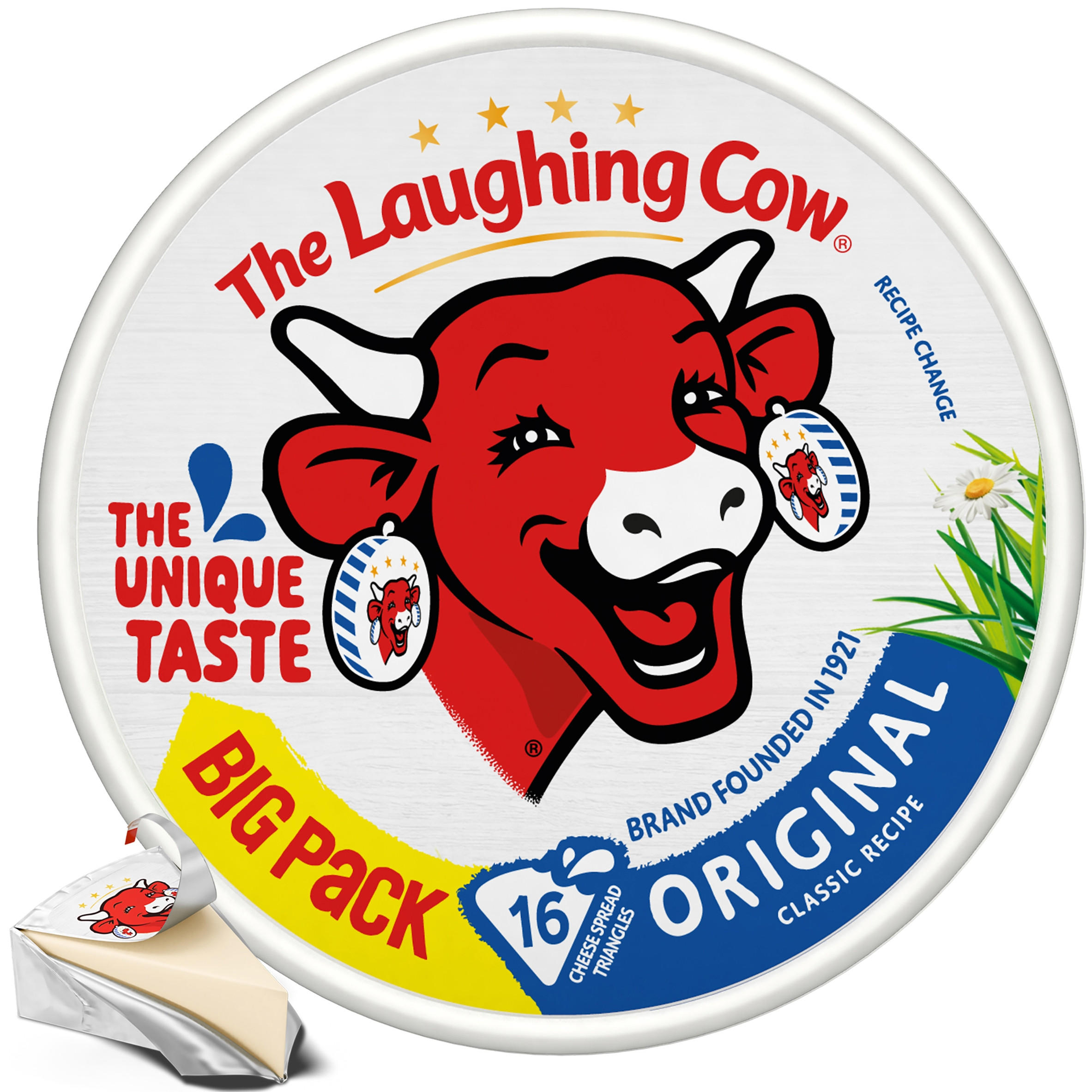 The Laughing Cow 16 Original Cheese Spread Triangles 267g