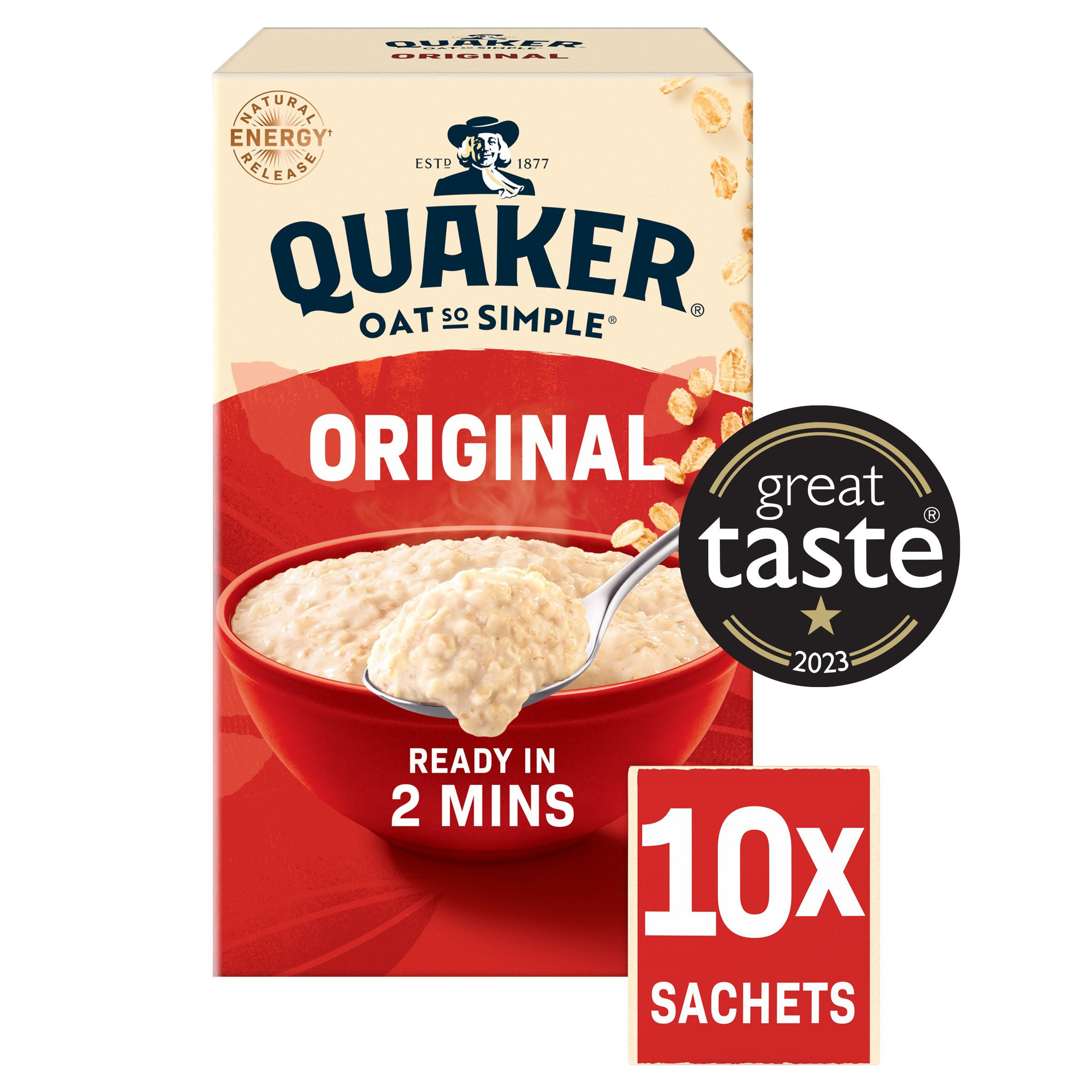 Quaker Oat So Simple Original Porridge Sachets 10x27g