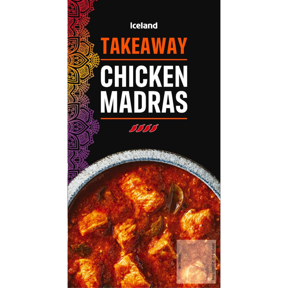 Iceland Chicken Madras 375g