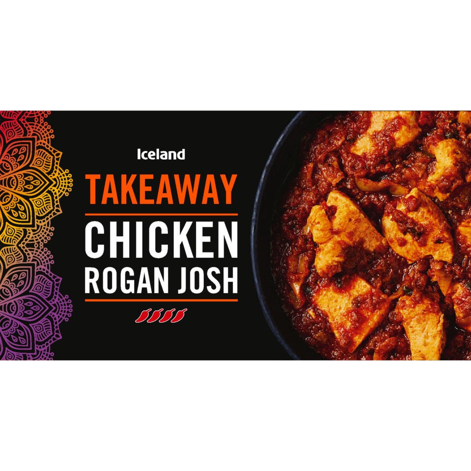 Iceland Chicken Rogan Josh 375g