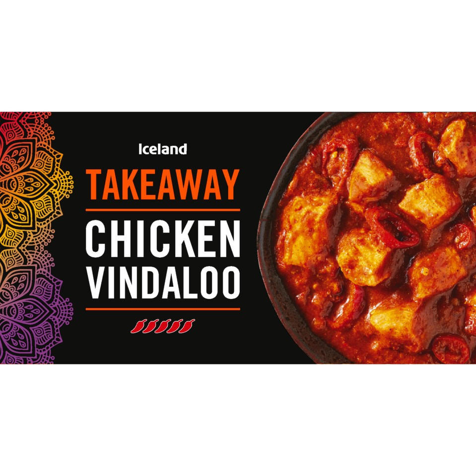 Iceland Chicken Vindaloo 375g