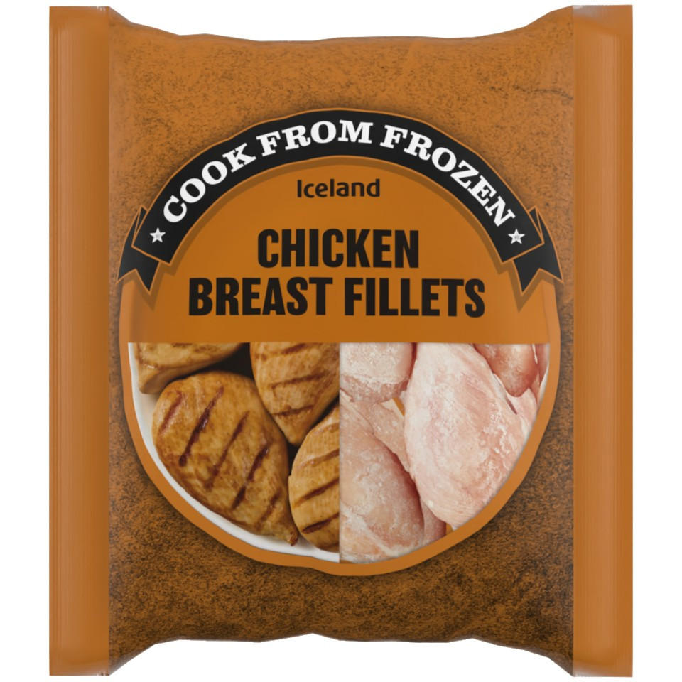 Iceland Chicken Breast Fillets 600g