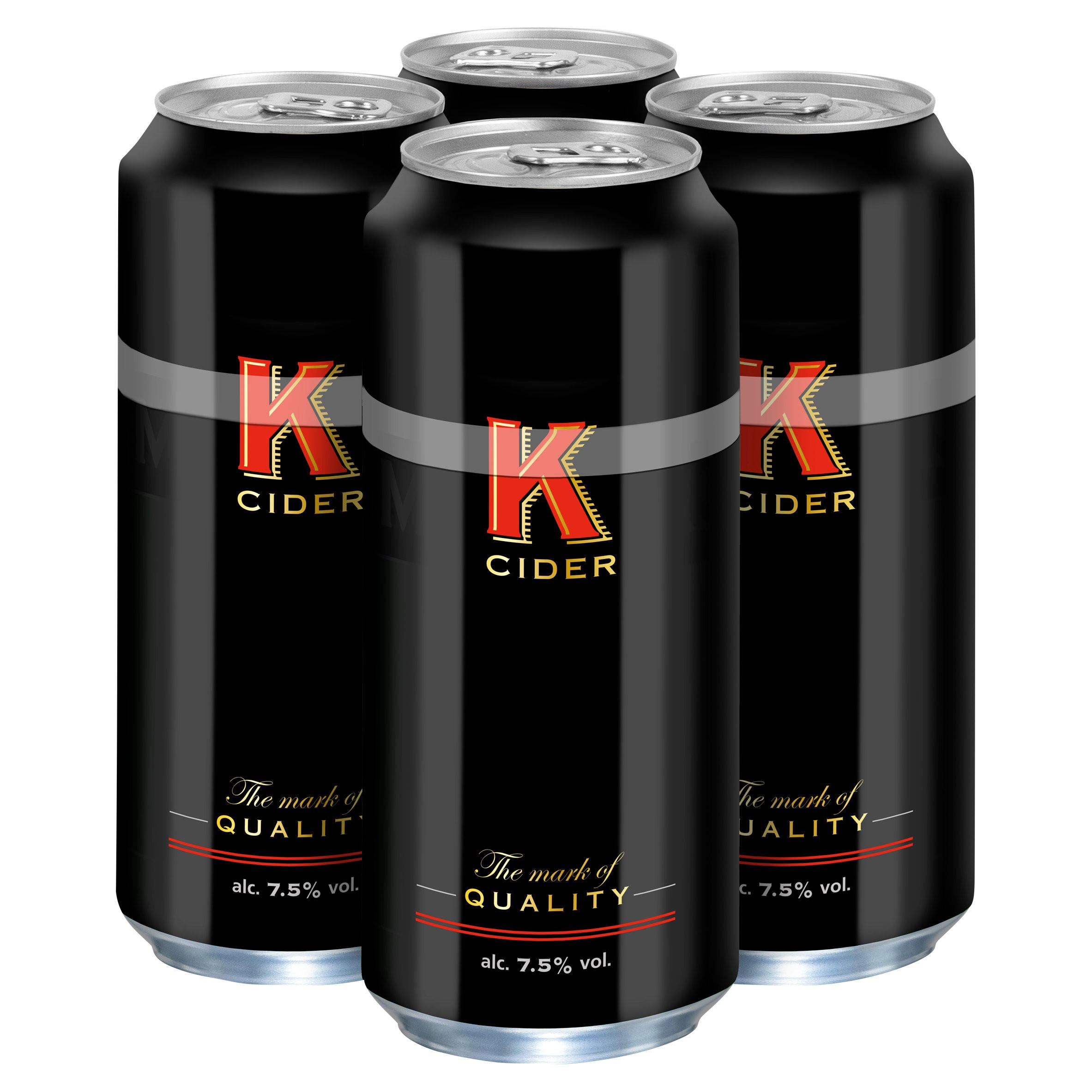 K Cider Cans 4 x 500ml