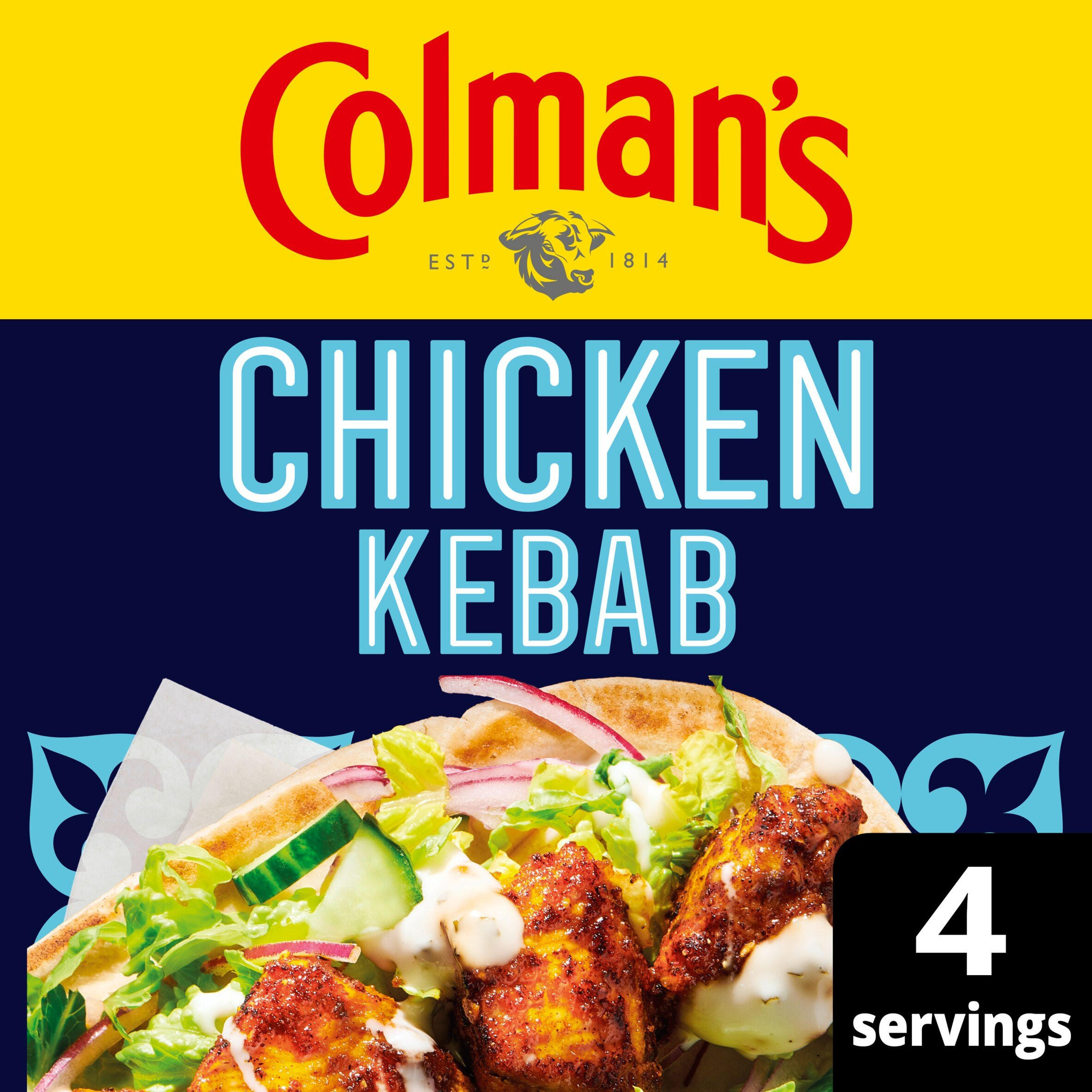 Colman's Weekend Wonders Meal Maker recipe mix Chicken Kebab 30 g
