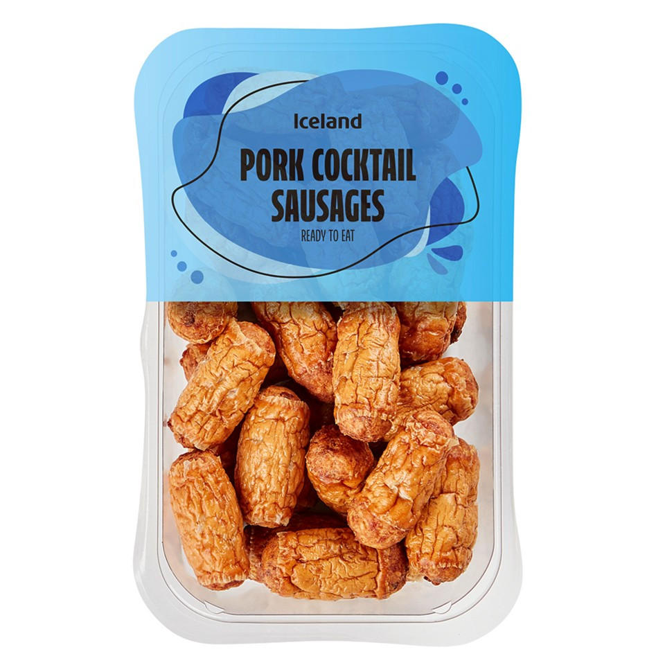 Iceland Pork Cocktail Sausages 200g