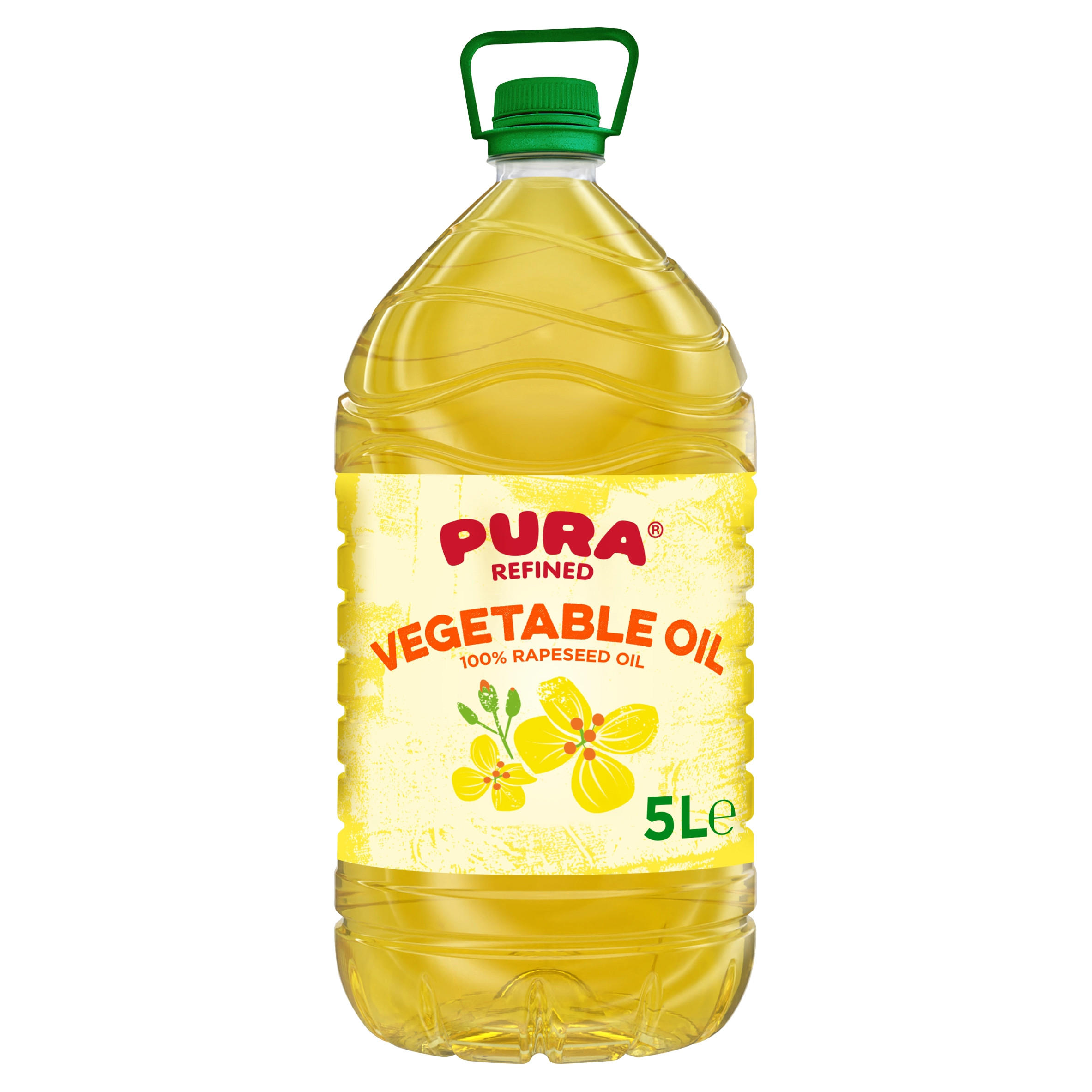 Pura Refined Vegetable Oil 5L