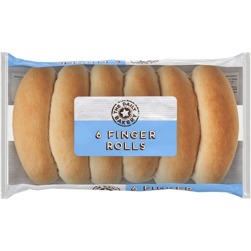The Daily Bakery 6 Finger Rolls