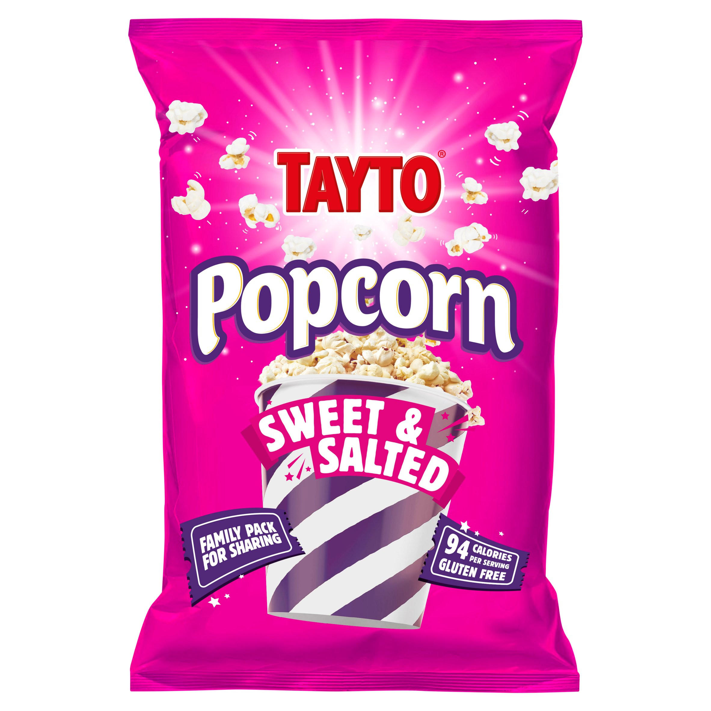 Tayto Popcorn Sweet & Salted 100g