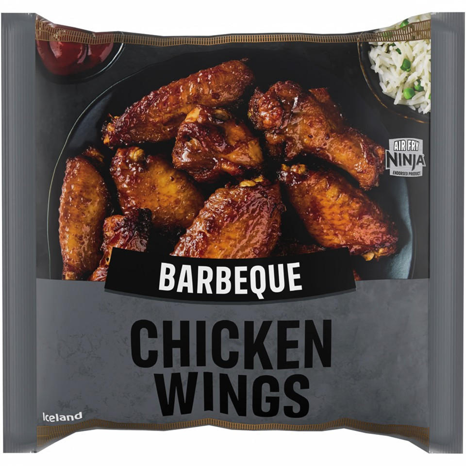 Iceland Barbeque Chicken Wings 850 g