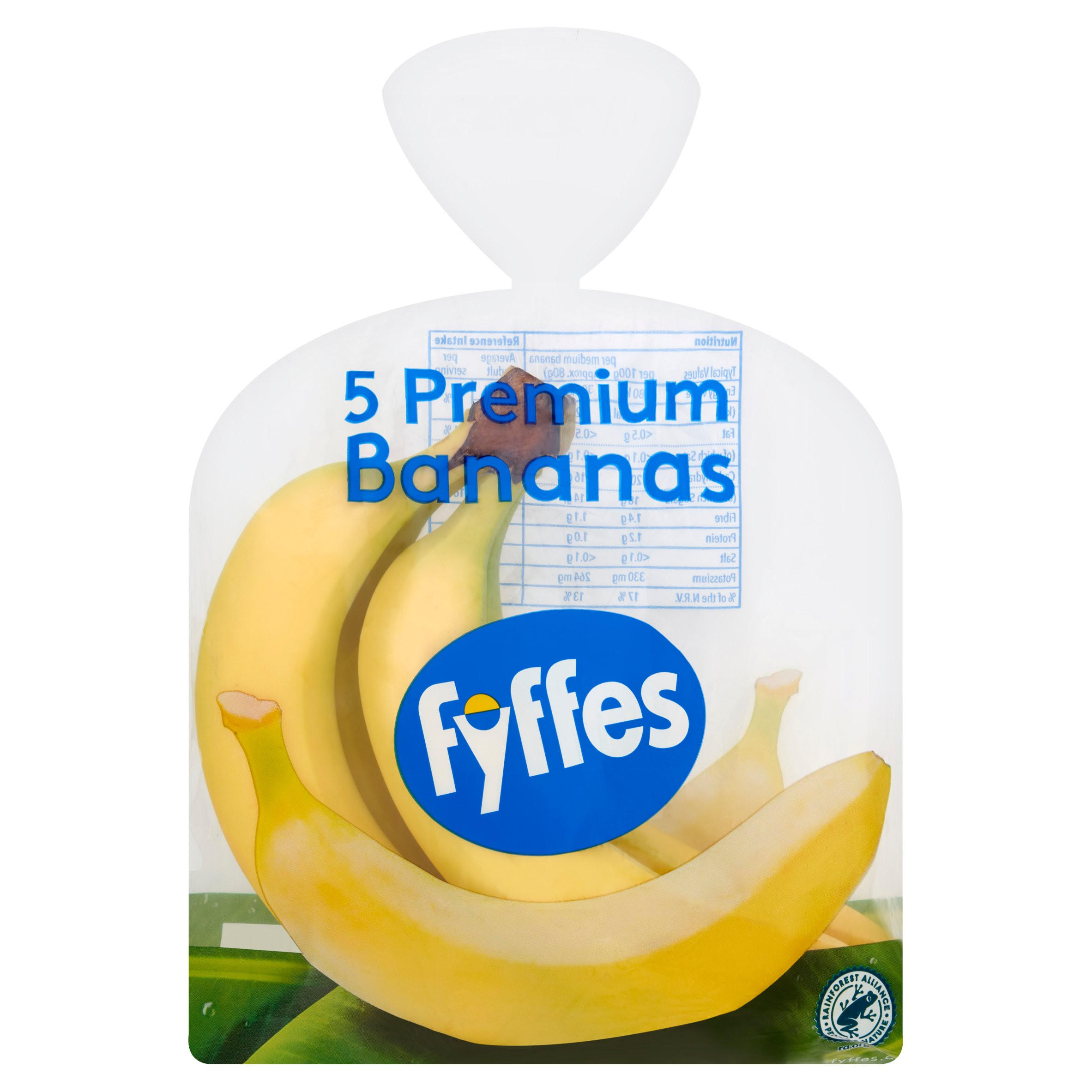 Fyffes 5 Premium Bananas
