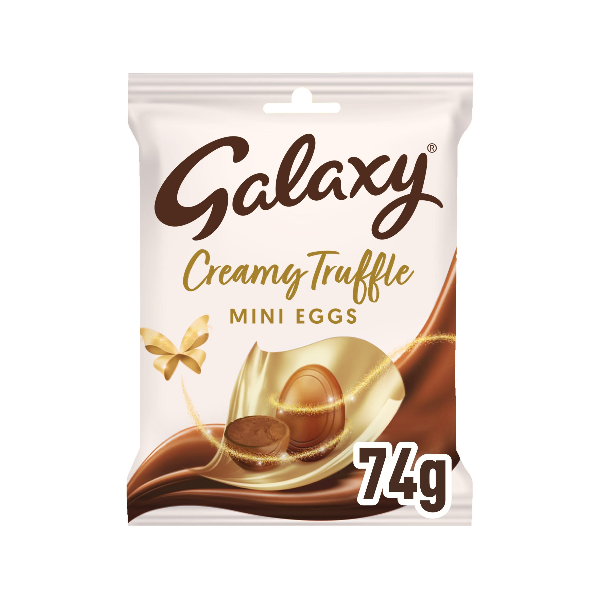 Galaxy Milk Chocolate Truffles Easter Mini Eggs Bag 74g