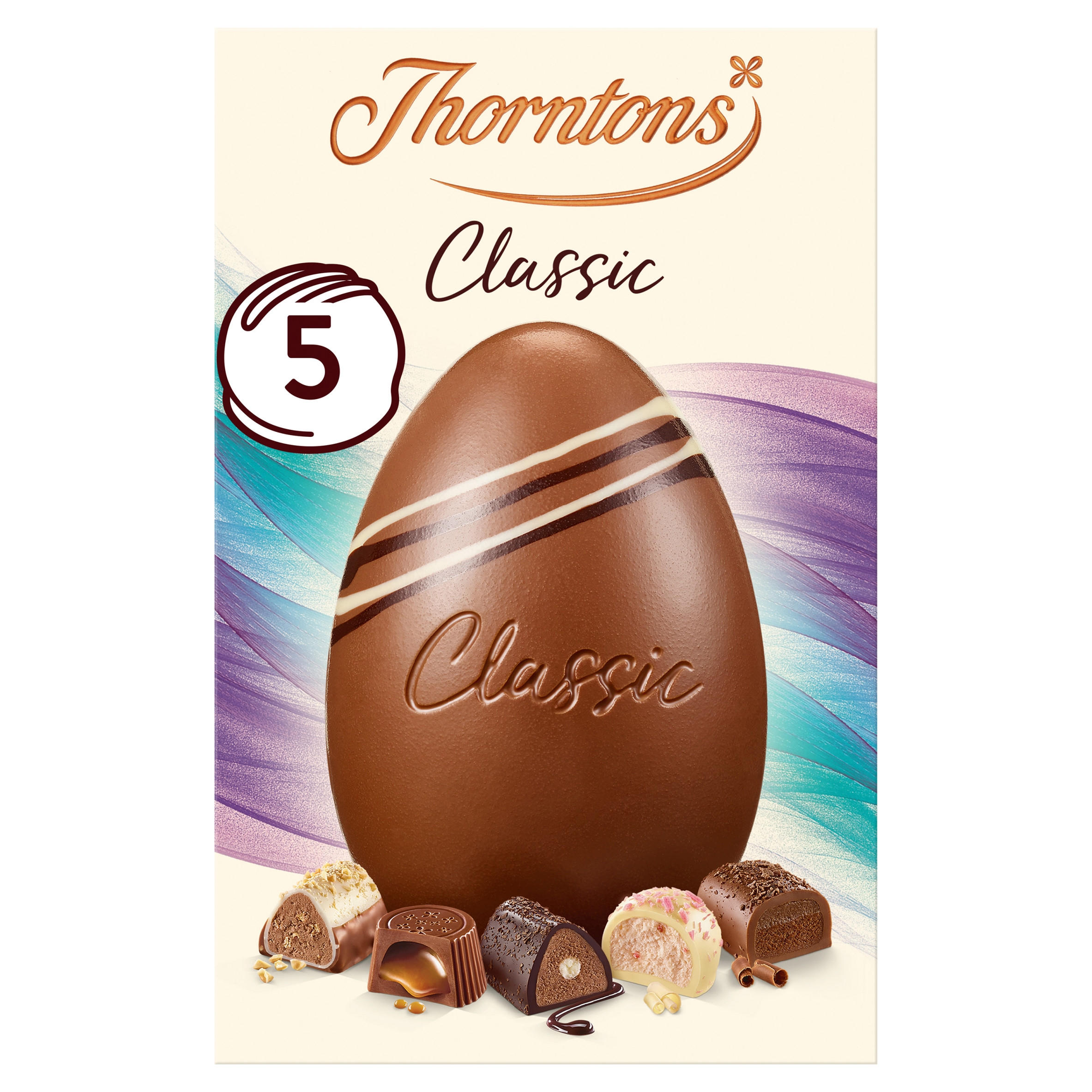 Thorntons Classic Collection Milk Chocolate Easter Egg With Chocolates150g