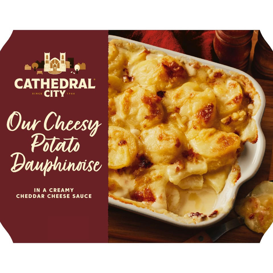 Cathedral City Cheesy Potato Dauphinoise 500g