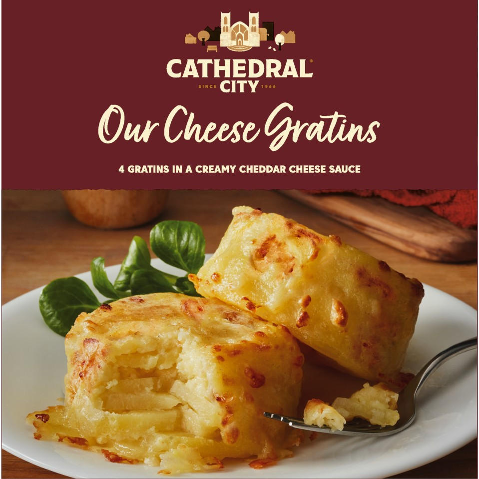 Cathedral City 4 Cheesy Potato Gratins 480g