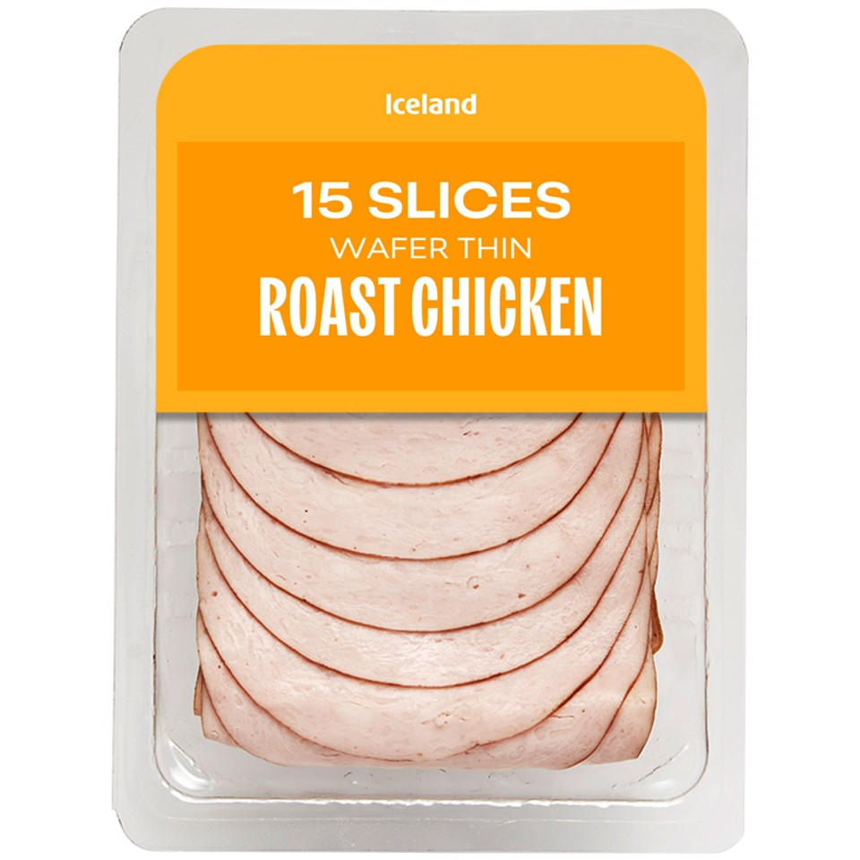 Iceland Wafer Thin Roast Chicken 120g
