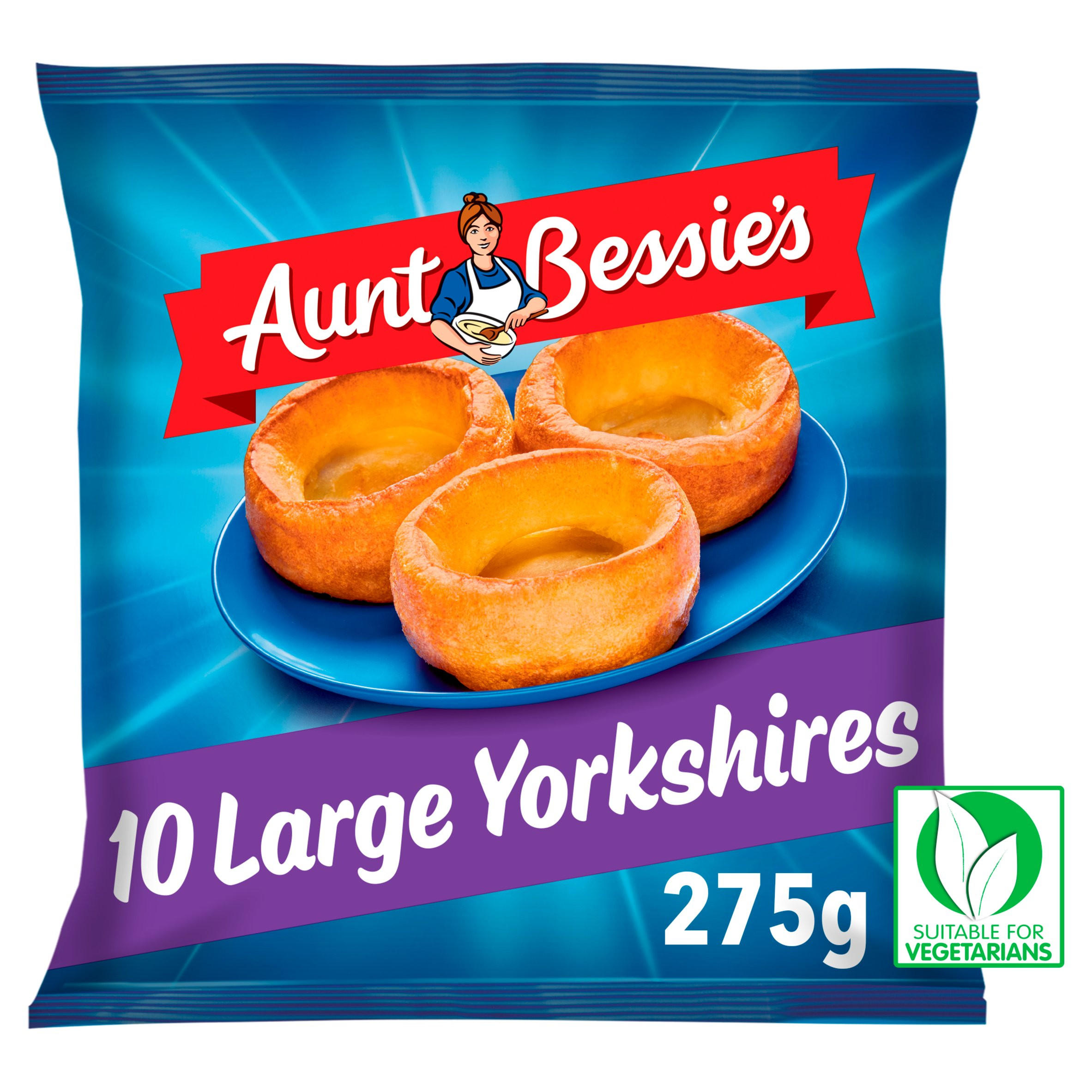 Aunt Bessie's 10 Large Yorkshire Puddings 275g