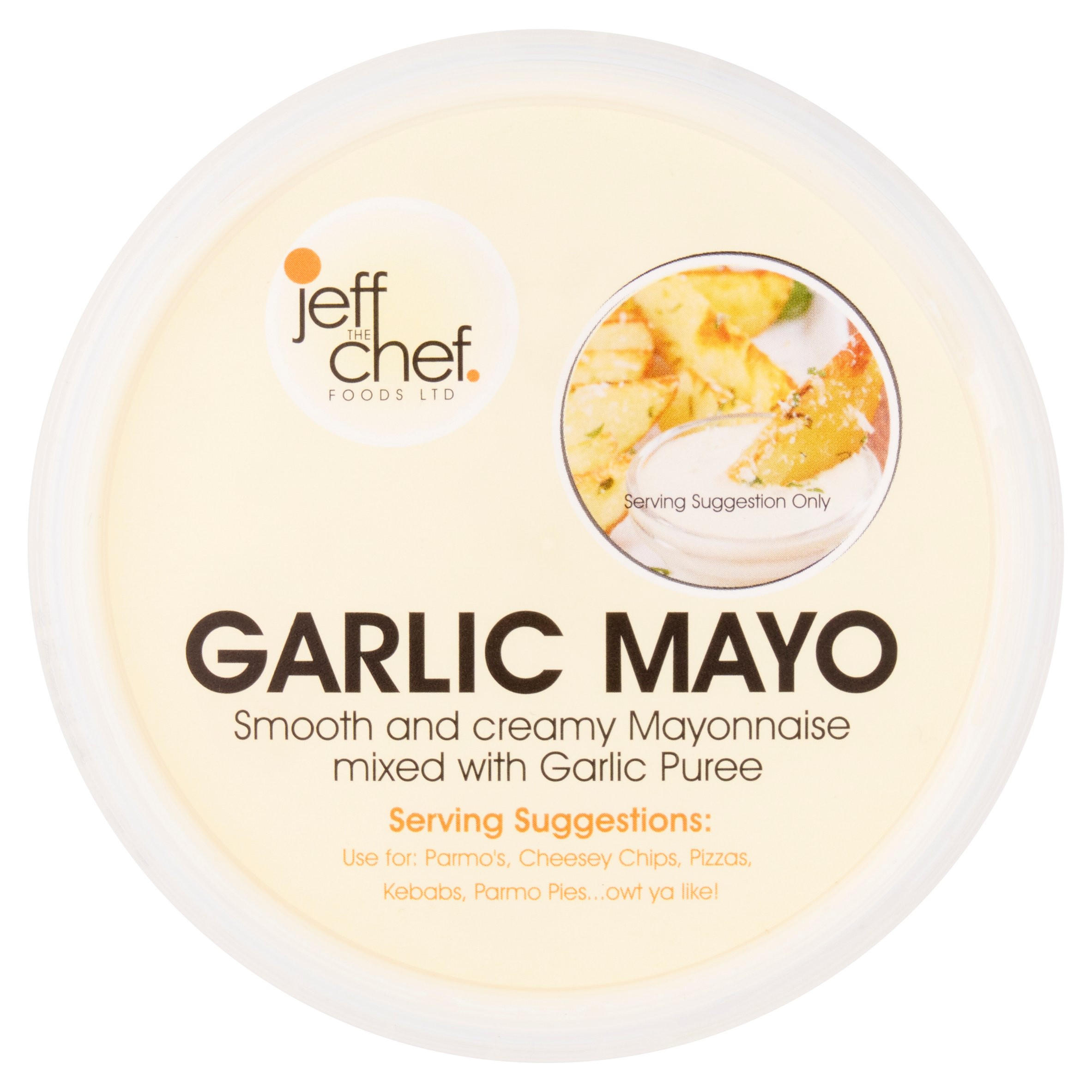 Jeff the Chef Foods Ltd Garlic Mayo 150g