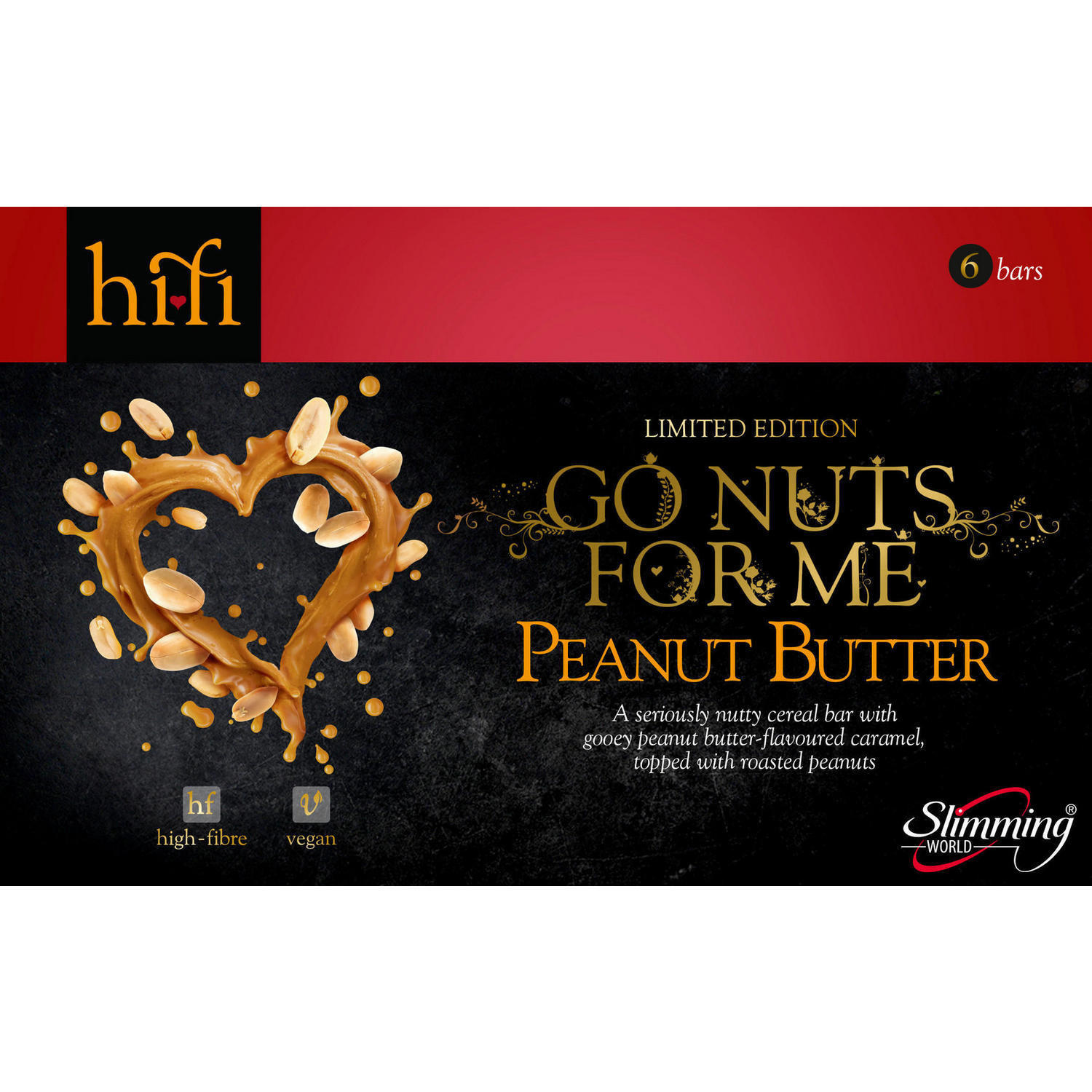 Slimming World Hifi Go Nuts For Me Peanut Butter 6 x 20g