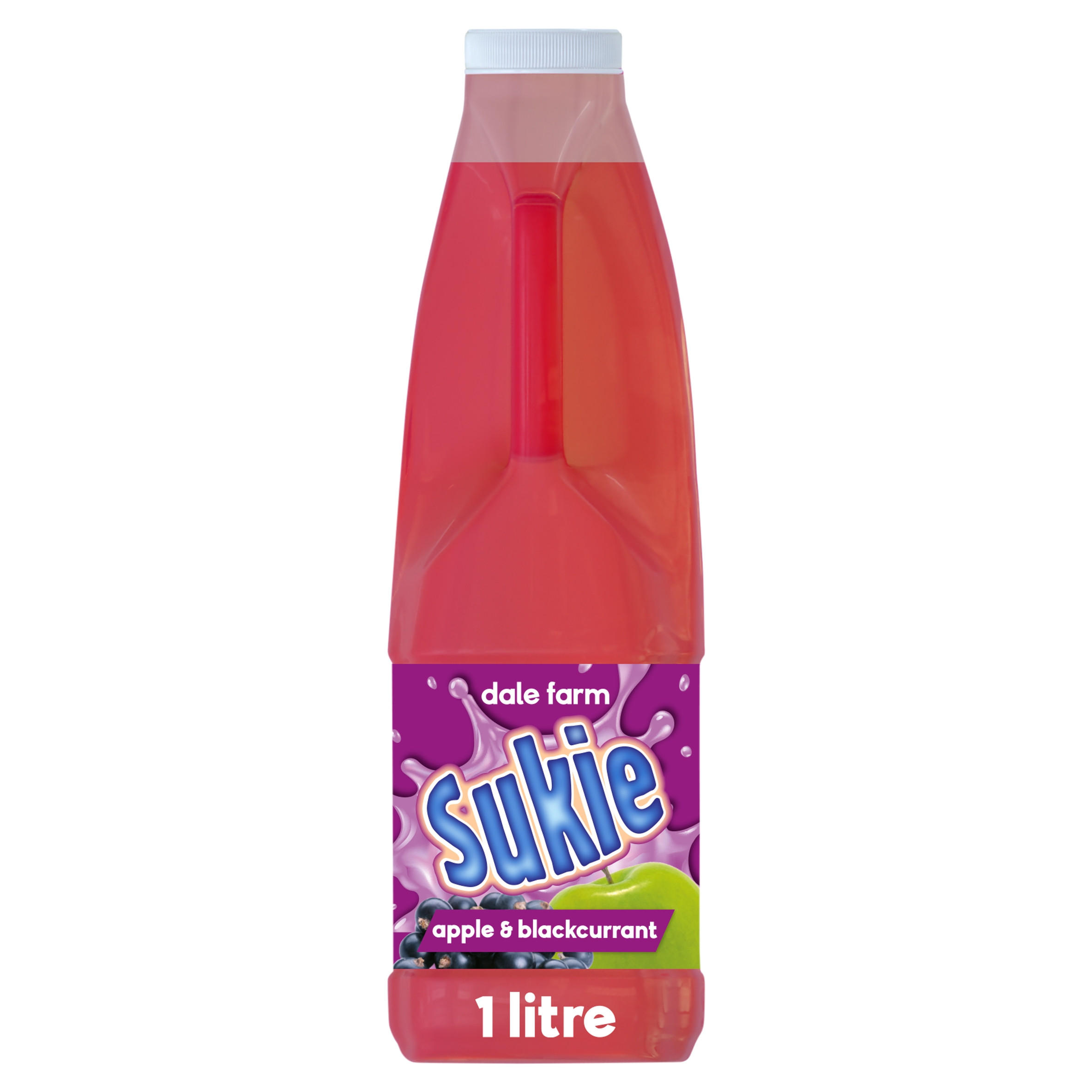 Dale Farm Sukie Apple & Blackcurrant Drink 1L