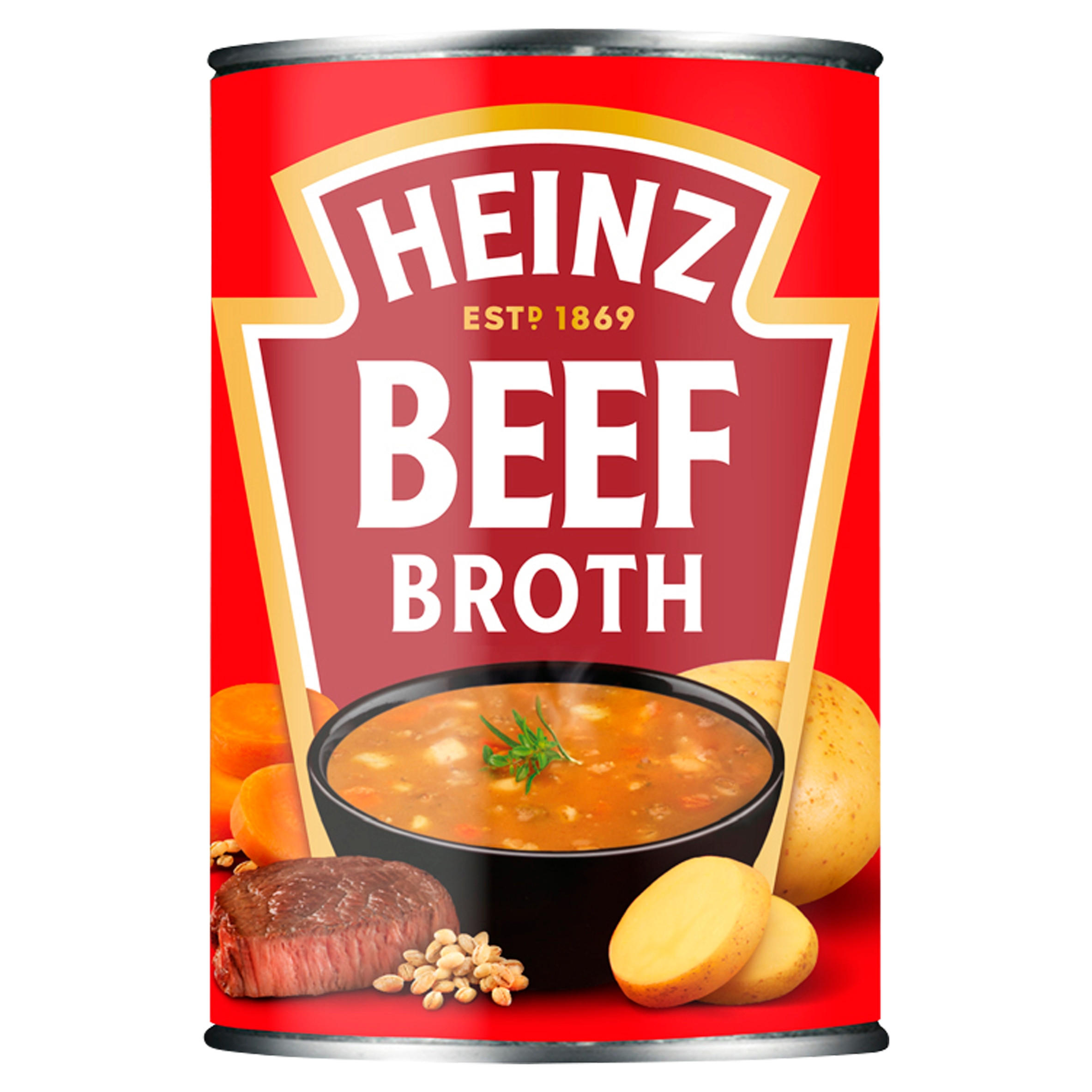 Heinz Beef Broth Tinned Soup 400g
